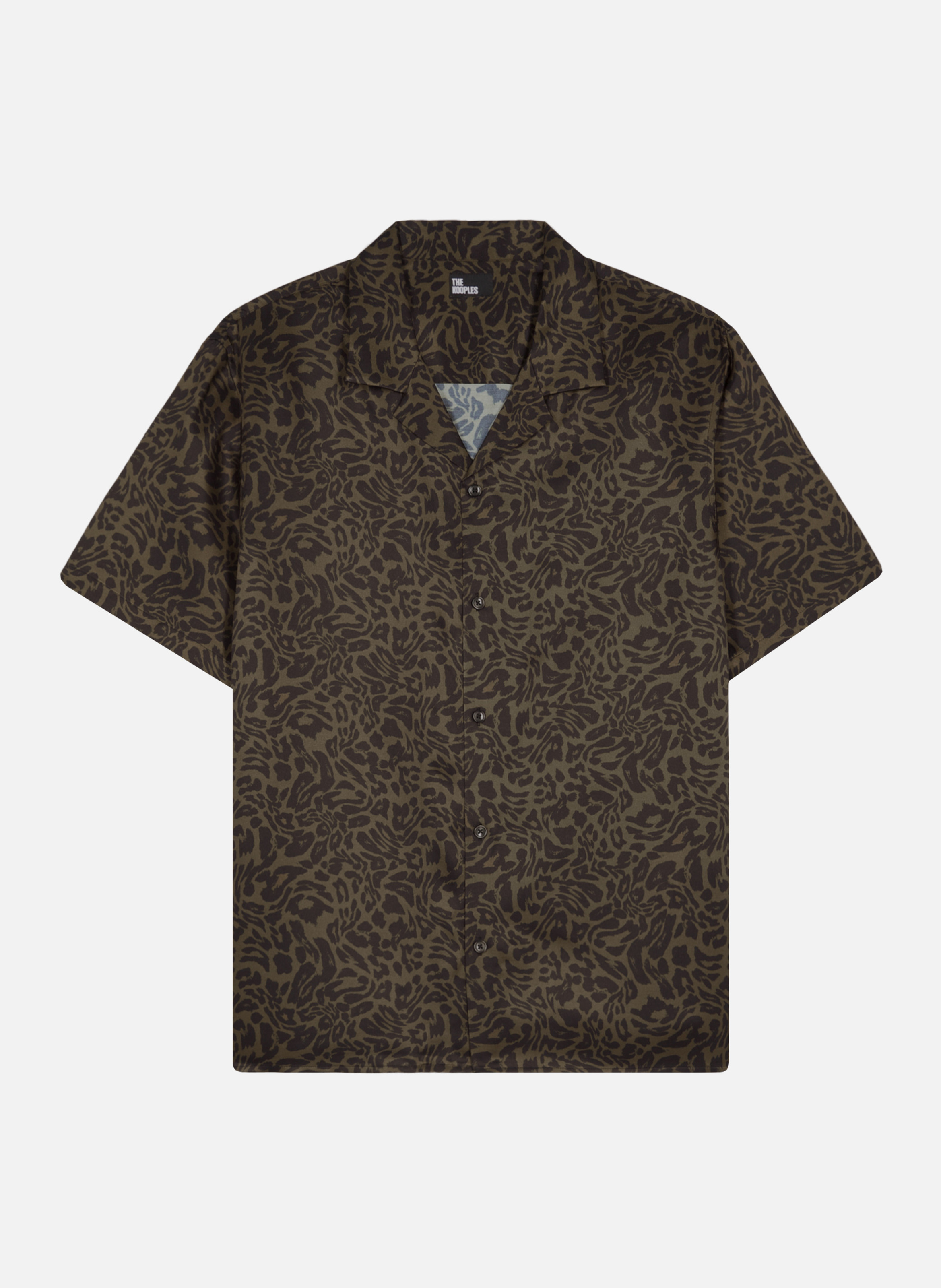 Short-sleeved printed shirt THE KOOPLES Black