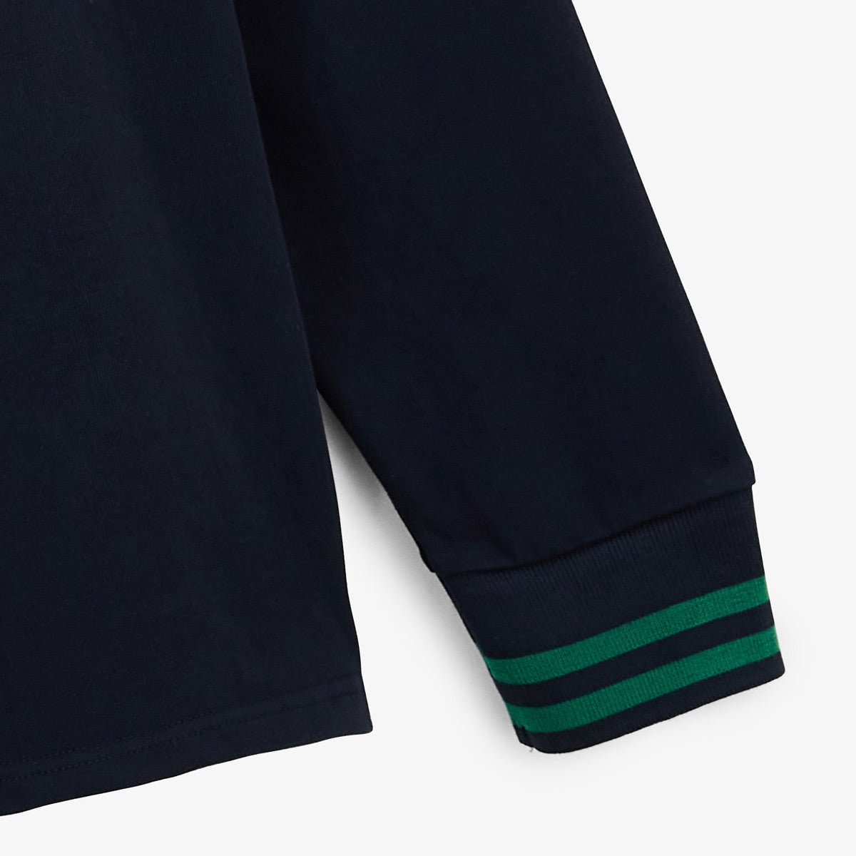 Long-sleeved rugby polo SERGE BLANCO Blue