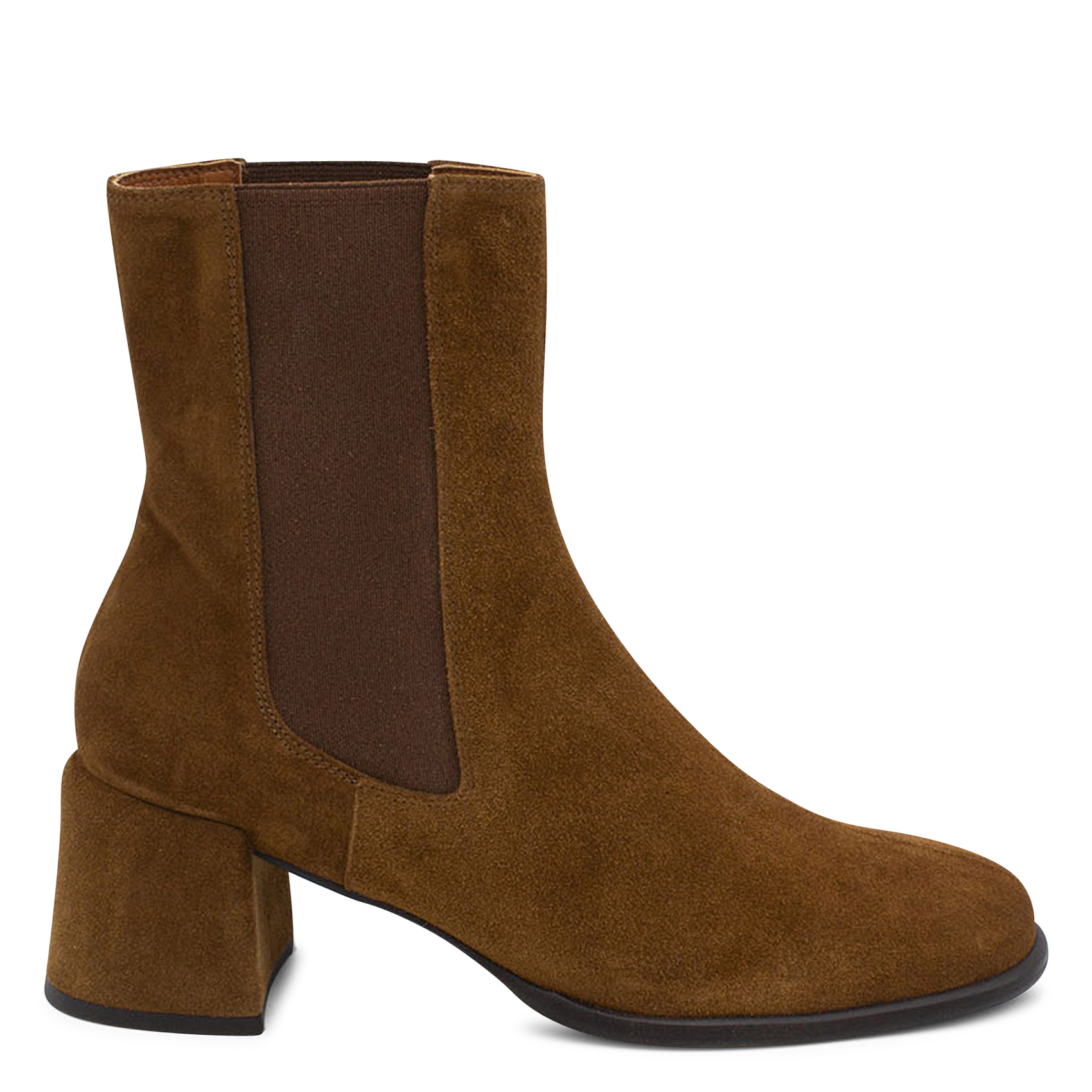 Bottines en cuir velours ANGEL ALARCON
