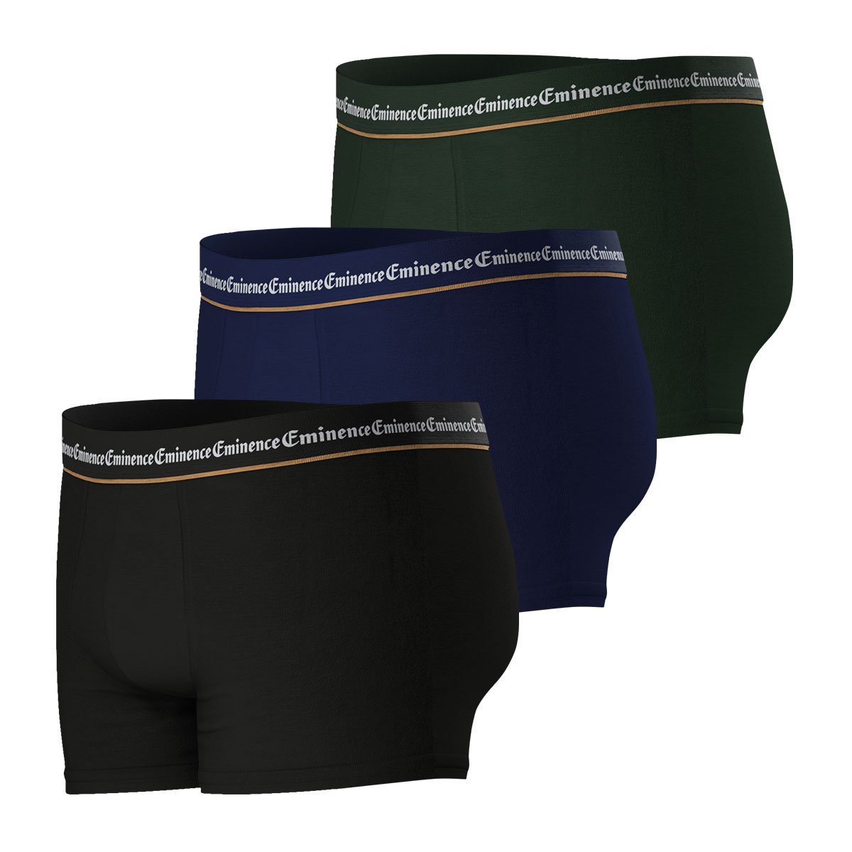 Boxer shorts, pack of 3, business EMINENCE Multicolored