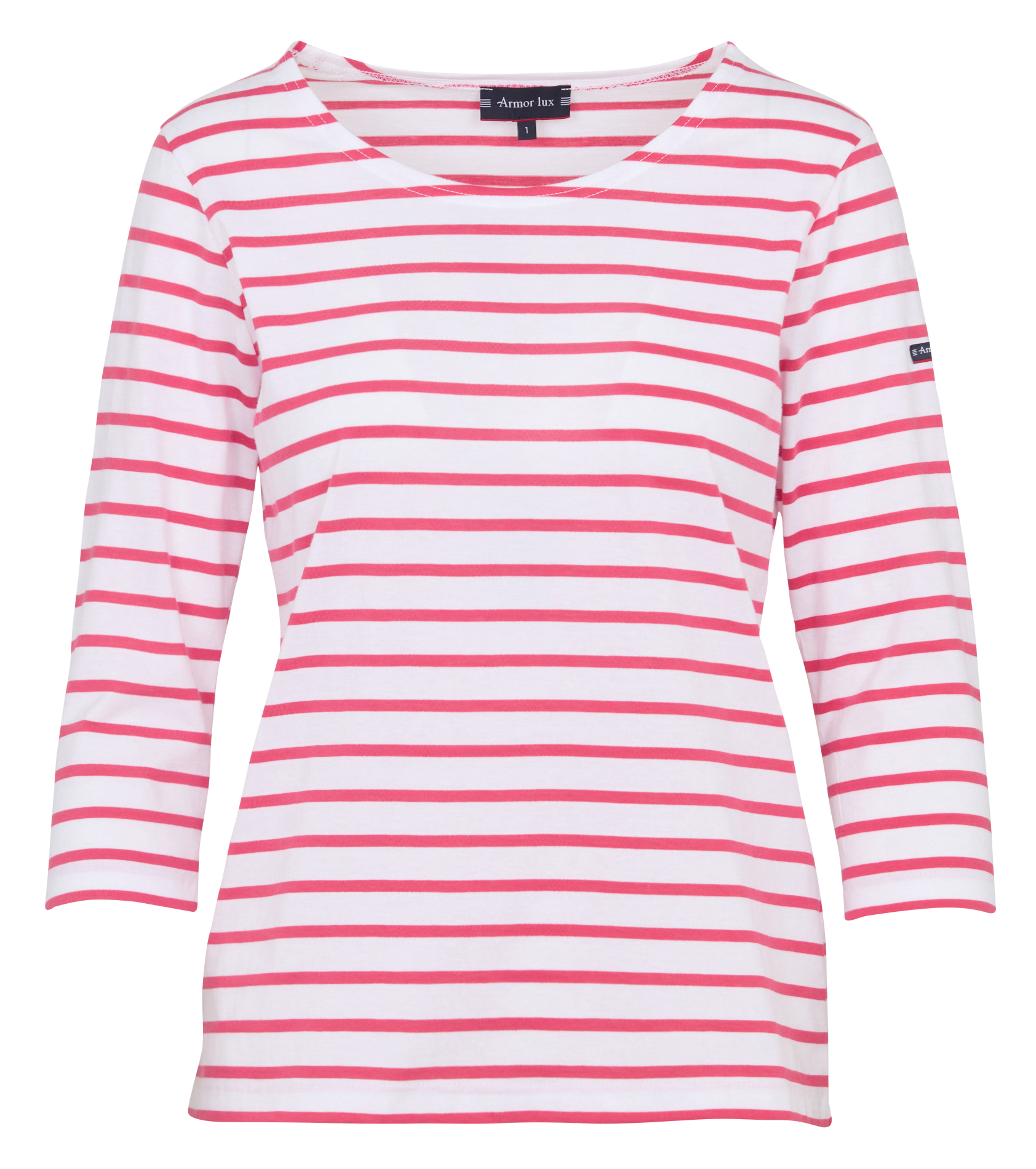 Round-neck light jersey Breton top ARMOR LUX