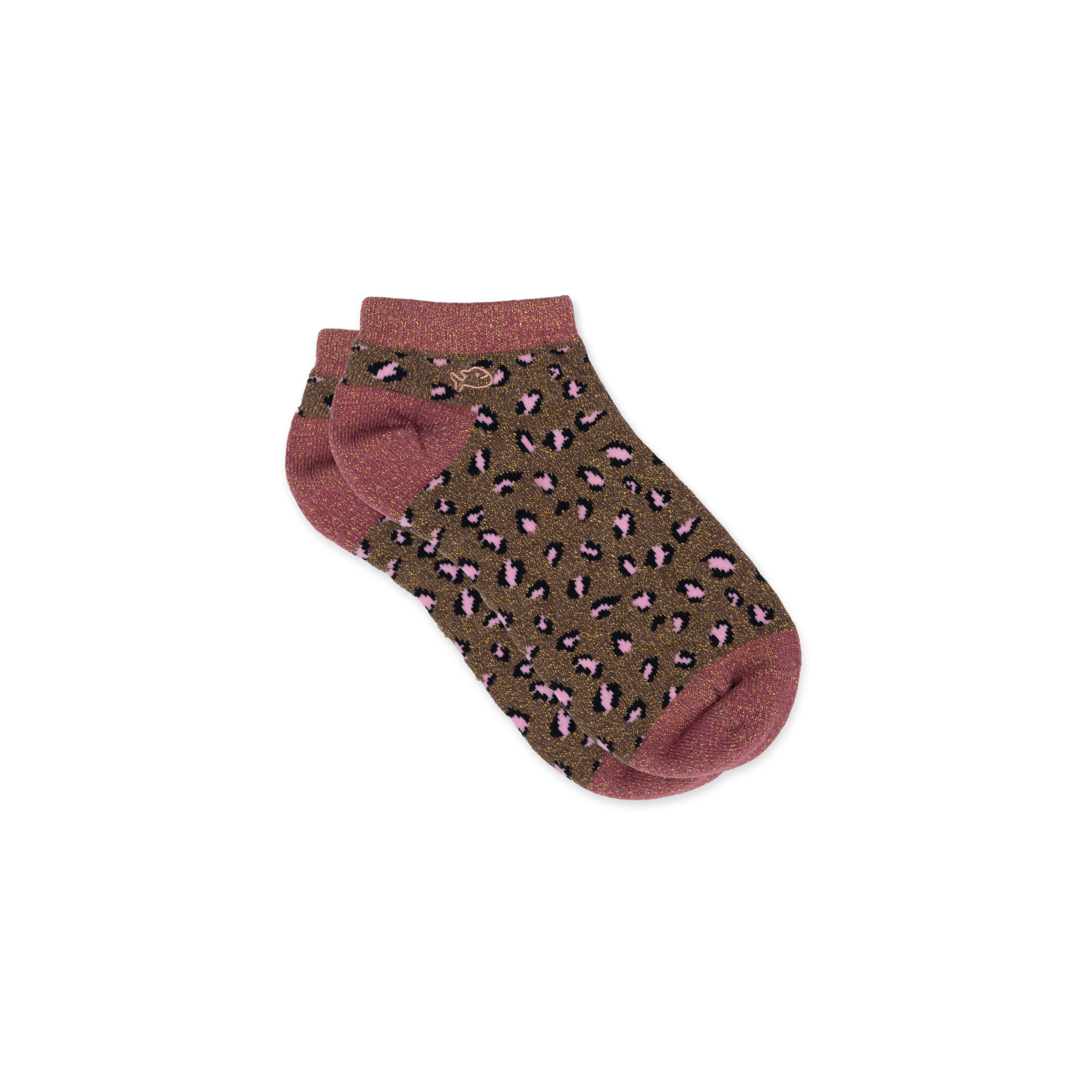 Cotton Combed Leopard Ankle Socks BILLYBELT