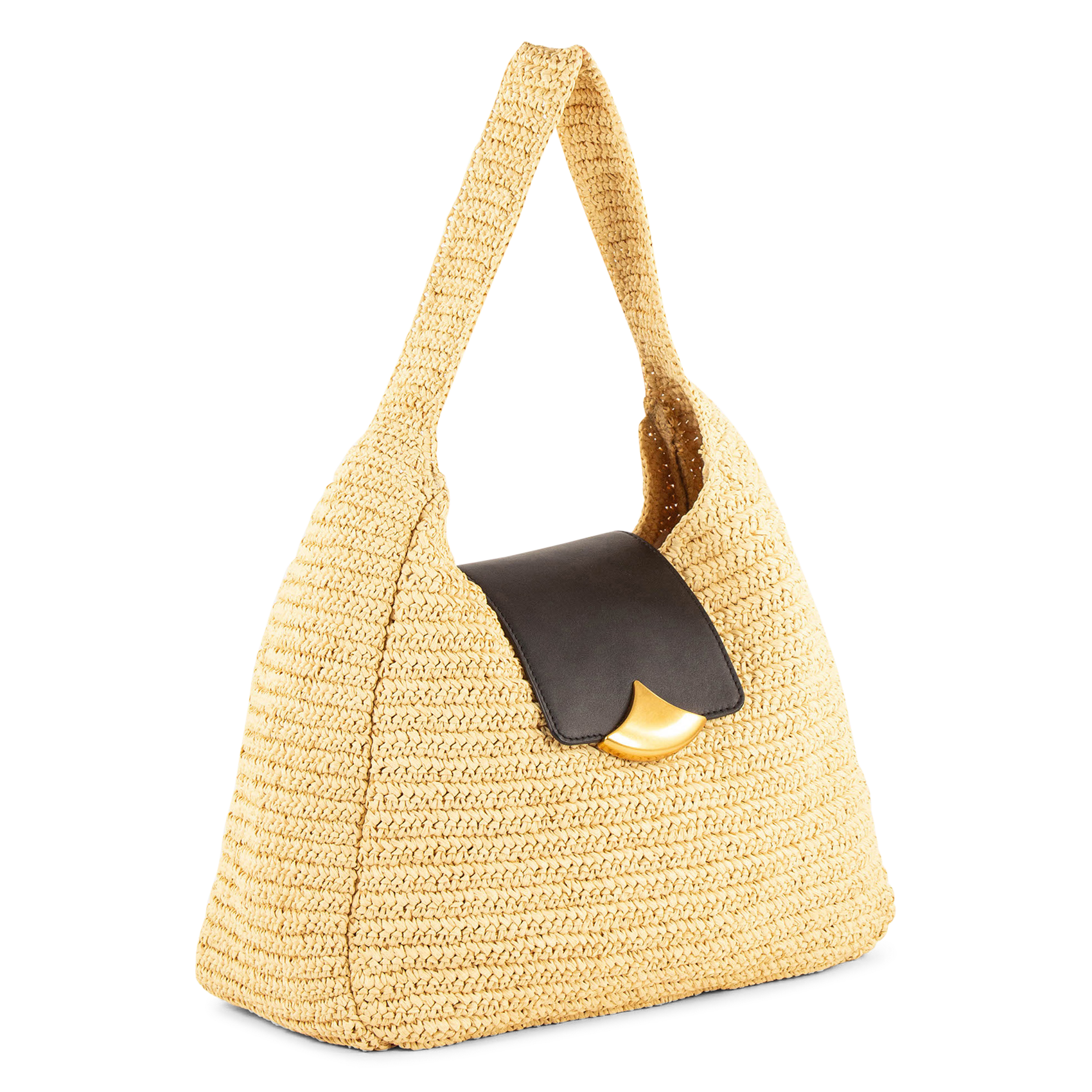 Hobo-Bag aus Stroh SESSUN Braun