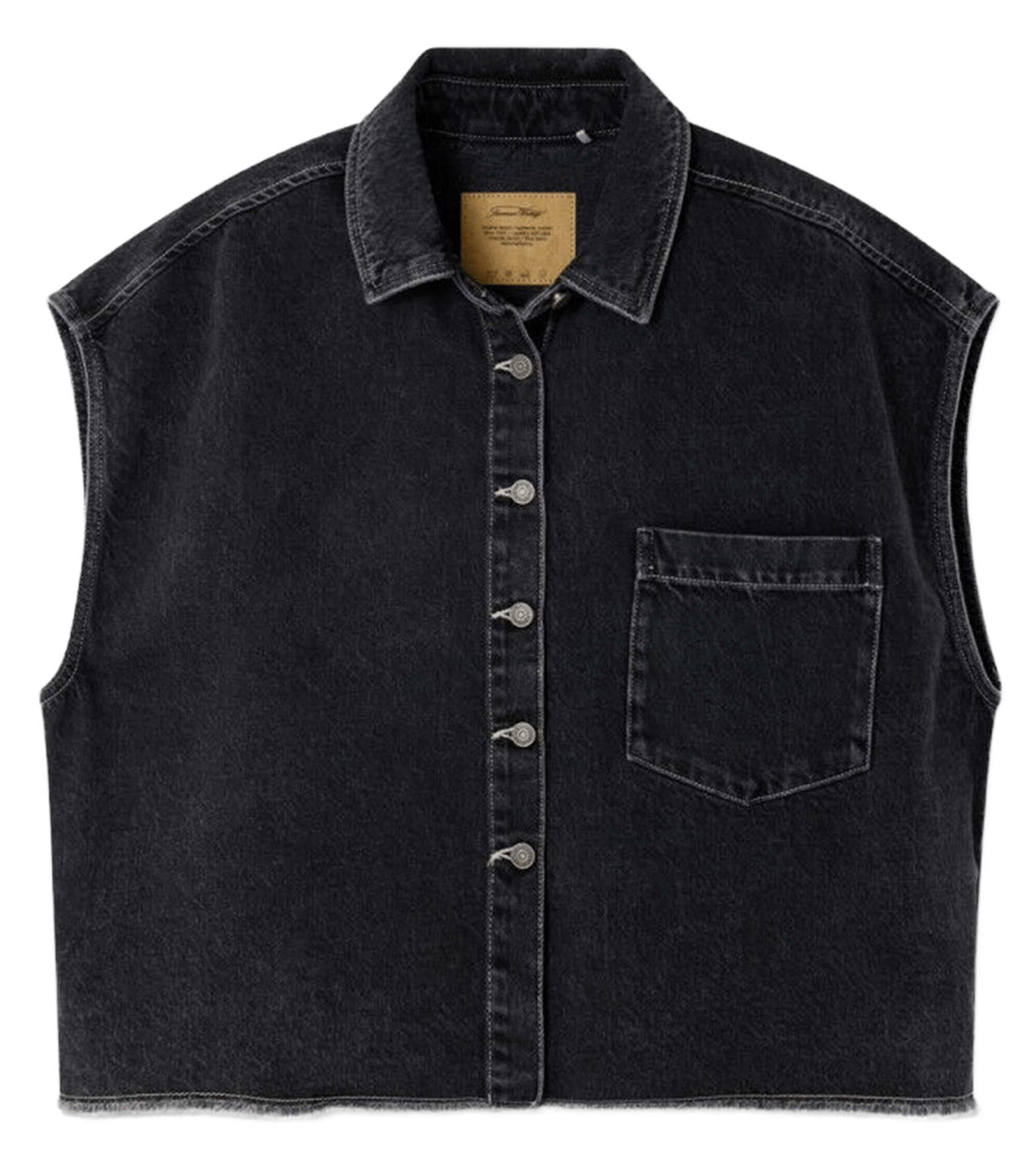 Baly - Jeanshemd AMERICAN VINTAGE Schwarz