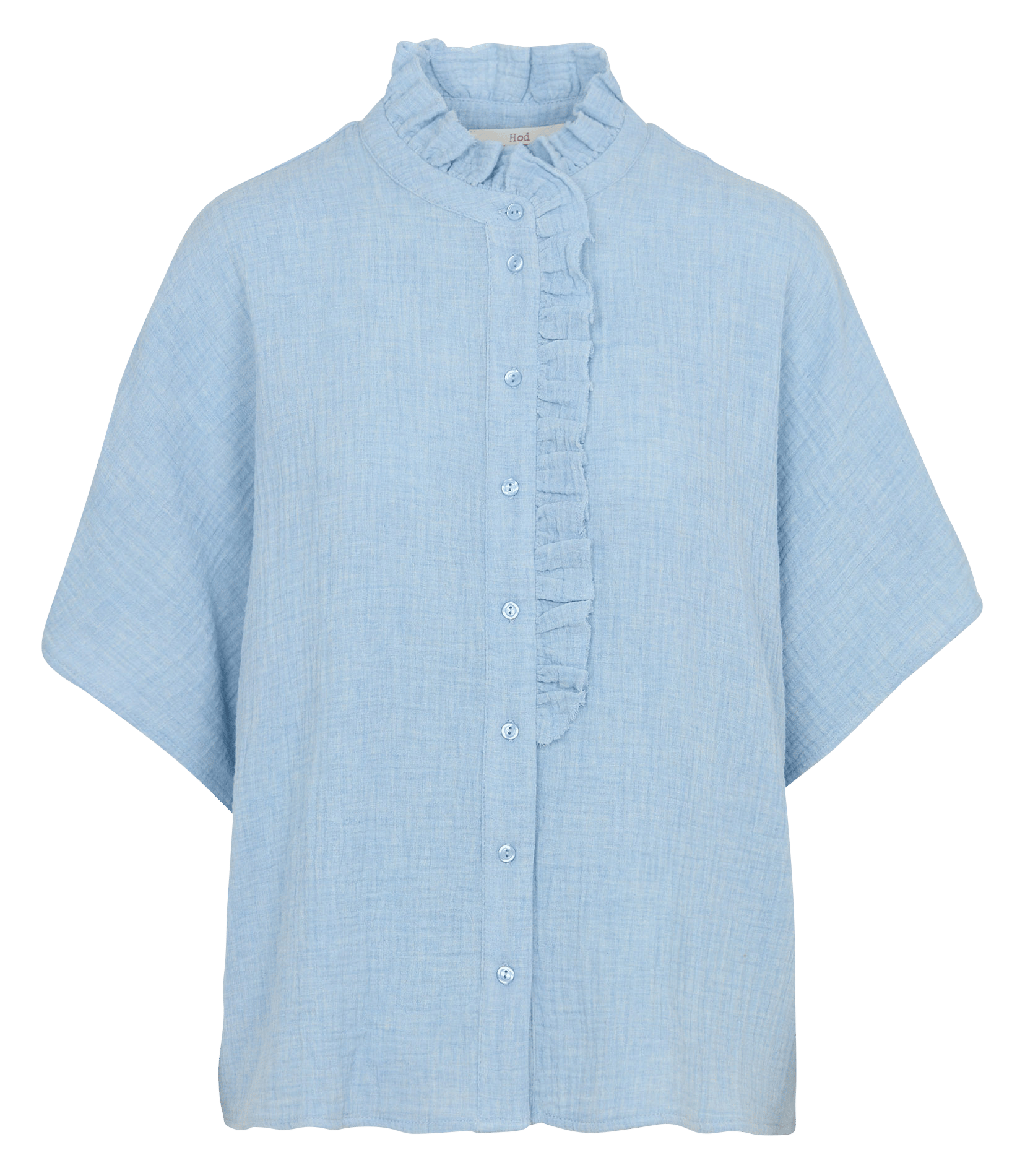 Weites Hemd mit viktorianischem Kragen aus Baumwolle HOD PARIS