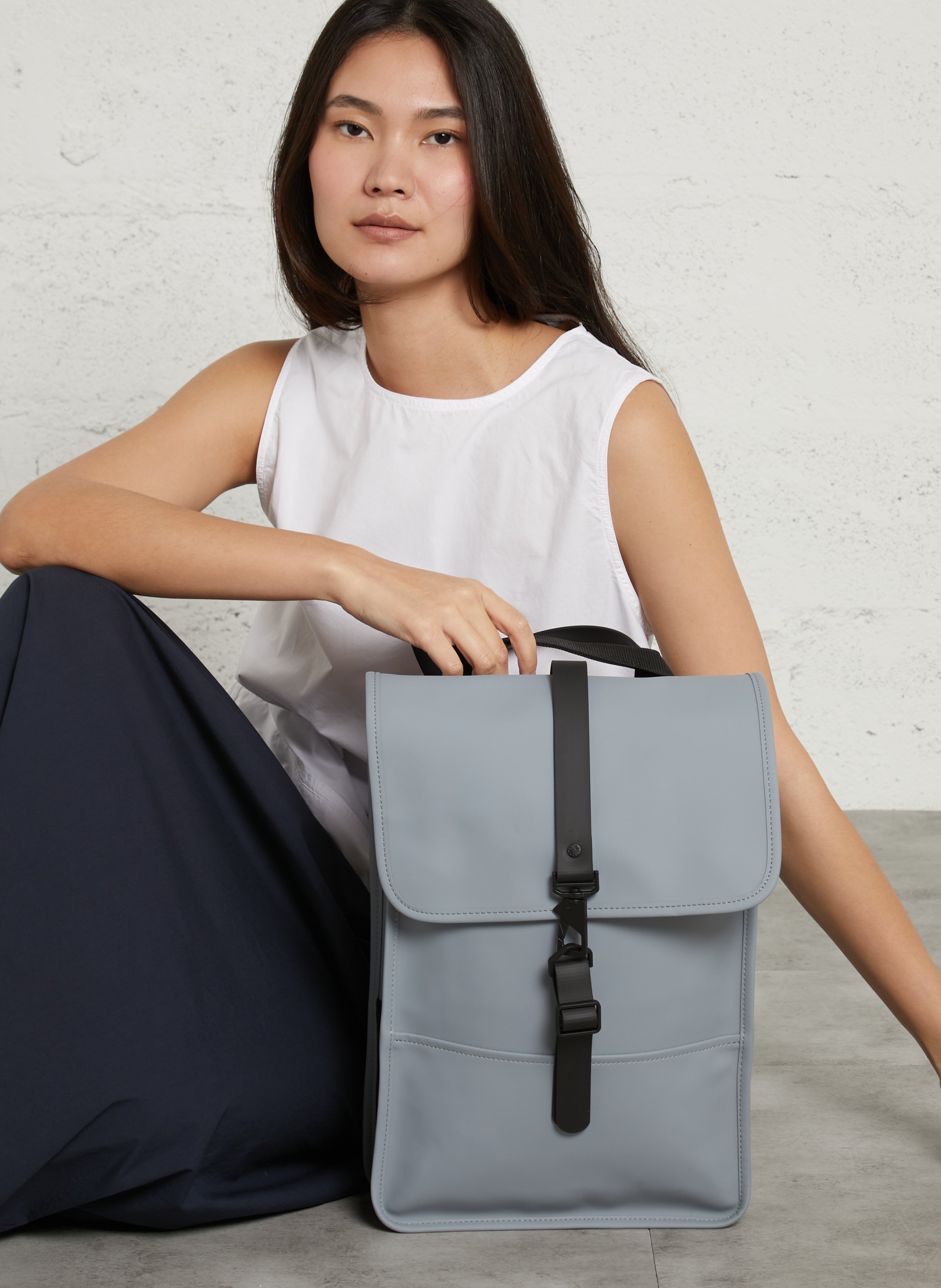 Waterproof backpack RAINS Blue