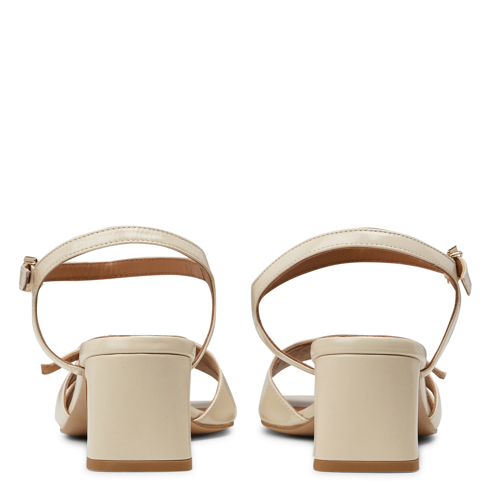 Sandales hautes en cuir MELLOW YELLOW Blanc