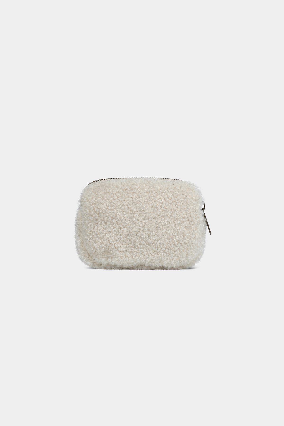 Cotton coin purse White