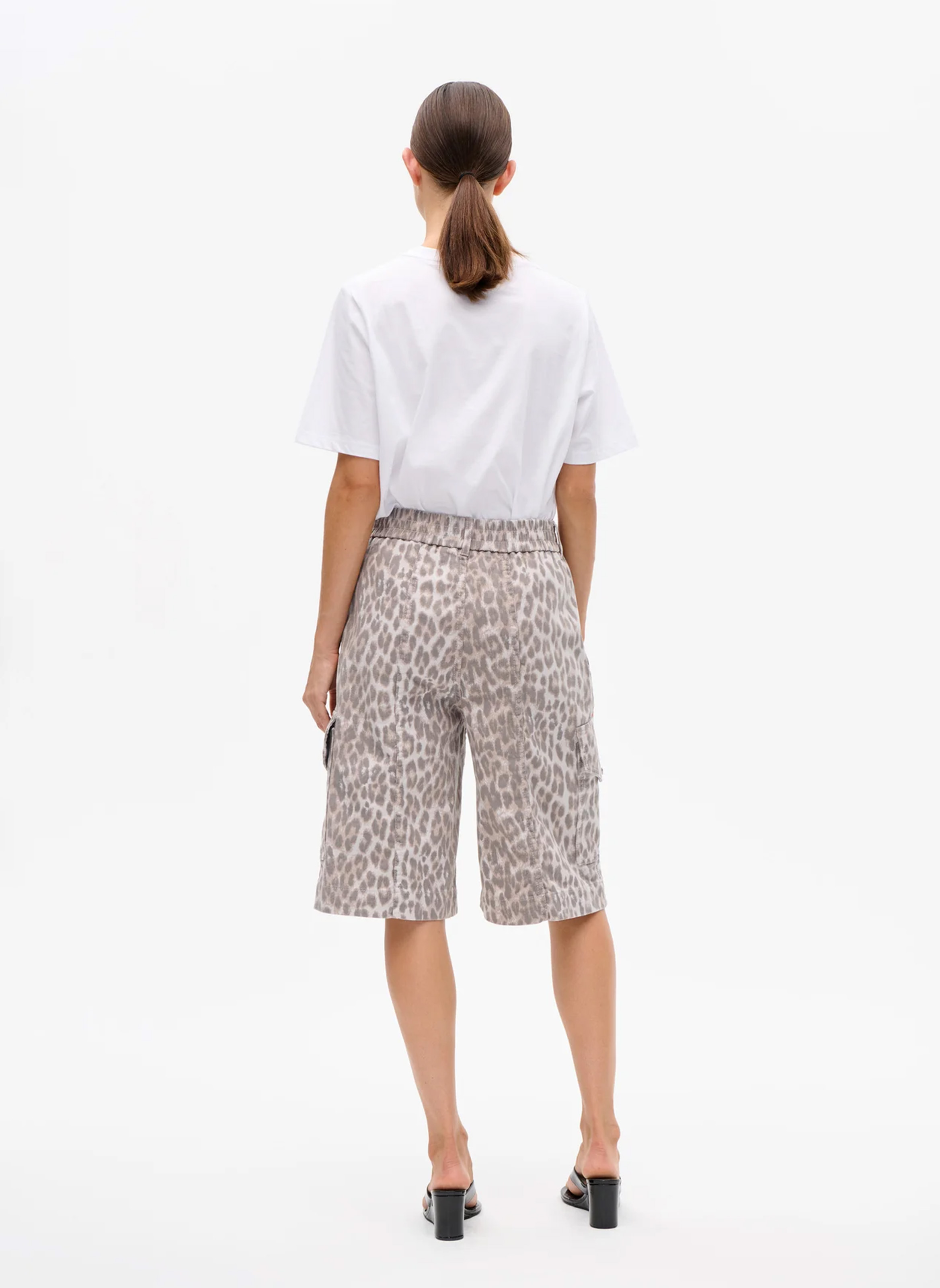 Grote bermuda van biologisch katoenmix BAUM UND PFERDGARTEN Veelkleurig