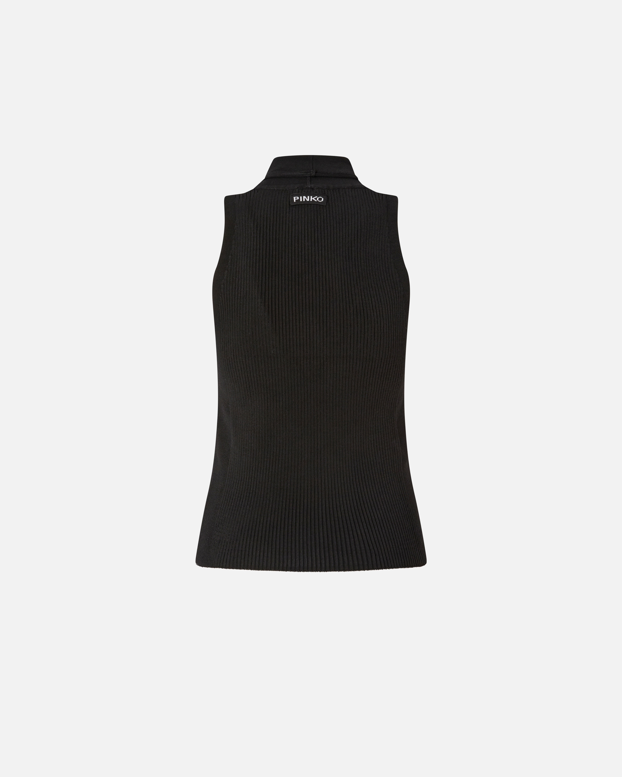 Haut avec nœud bandana et boutons PINKO Noir