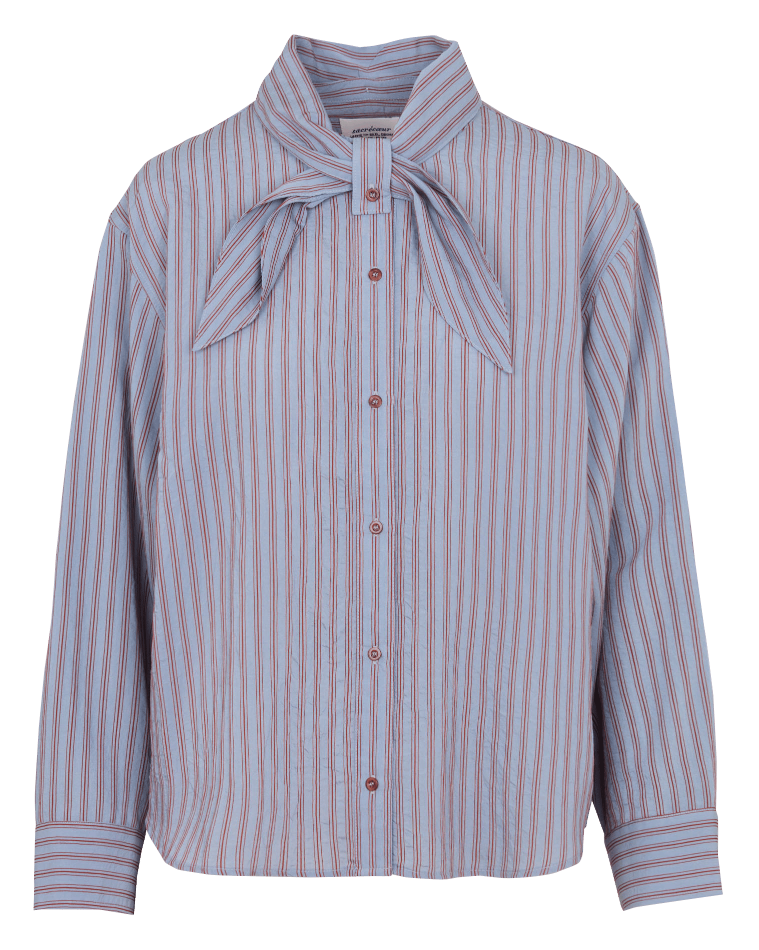 Chemise col lavallière SACRECOEUR Bleu