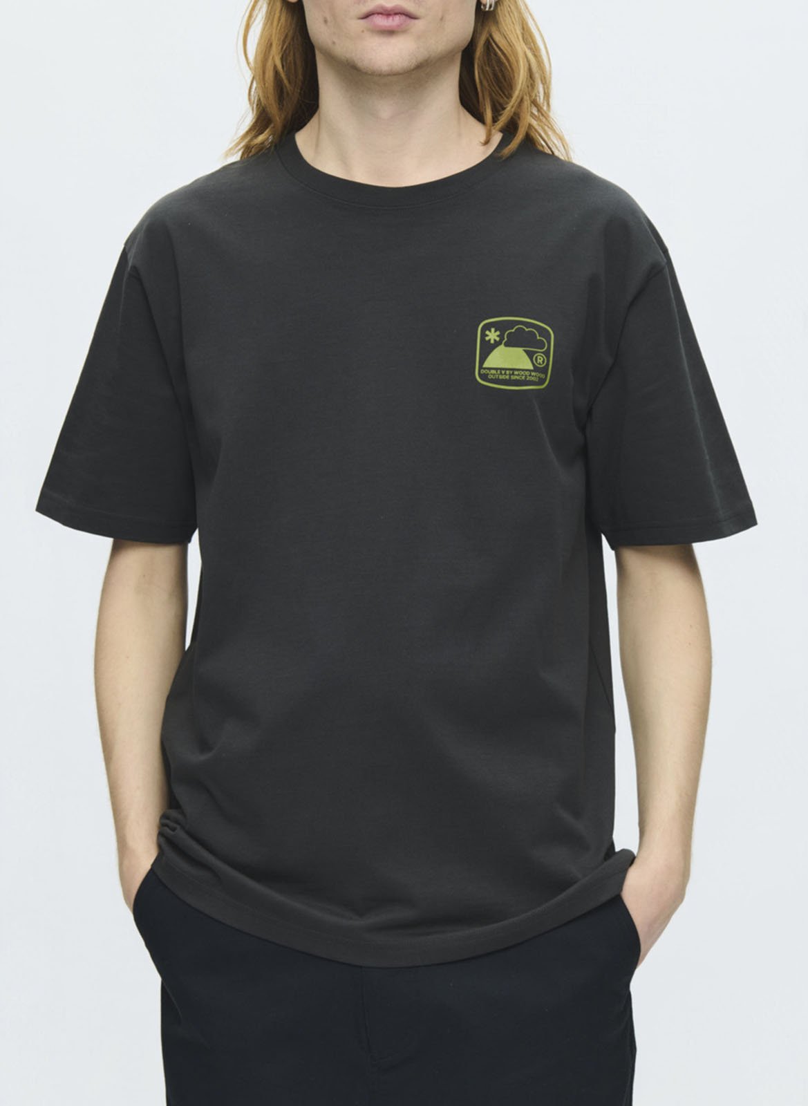 Round-neck cotton T-shirt WOOD WOOD