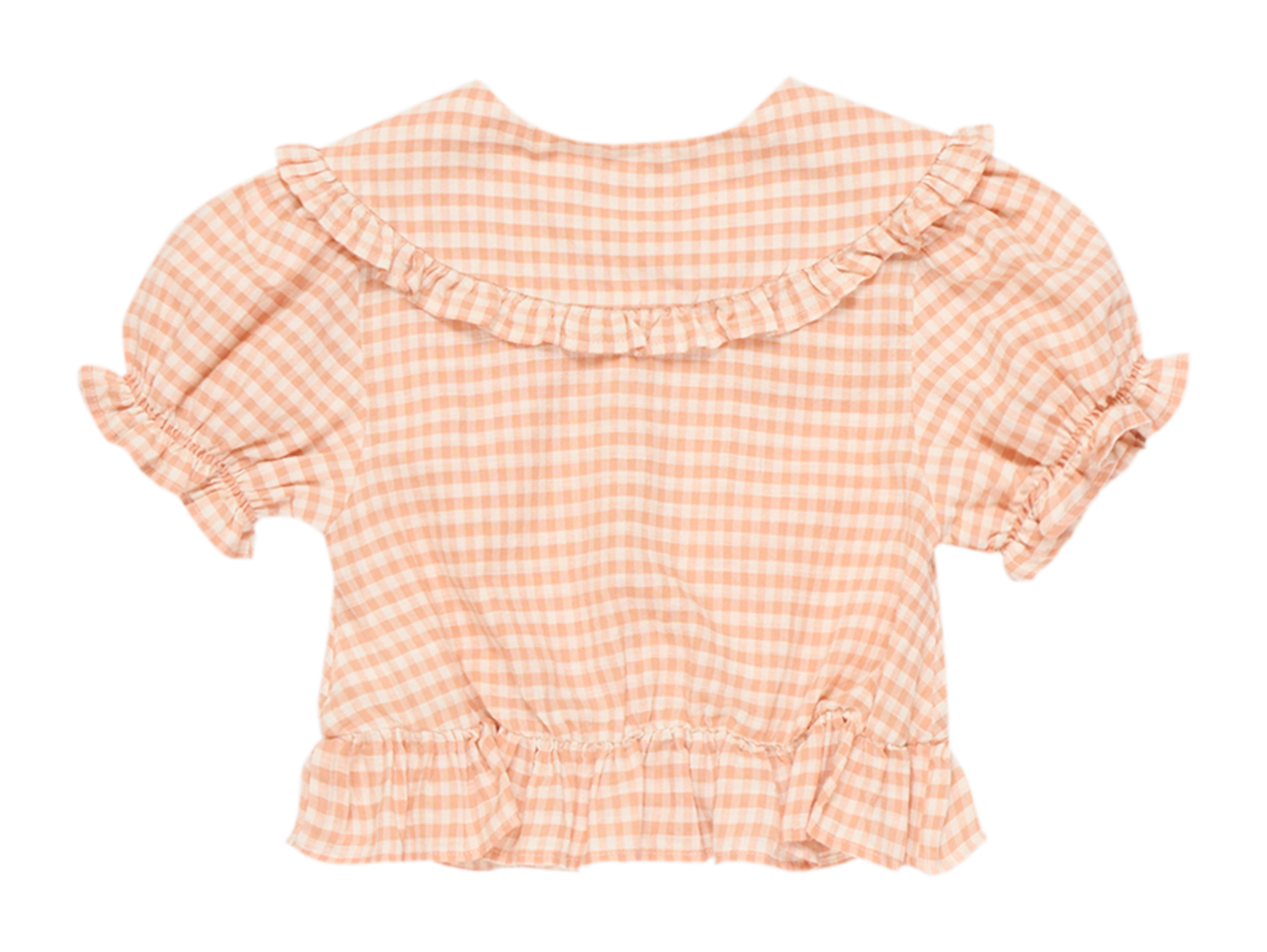 Blouse droite col claudine en coton biologique  THE NEW SOCIETY Multicolore