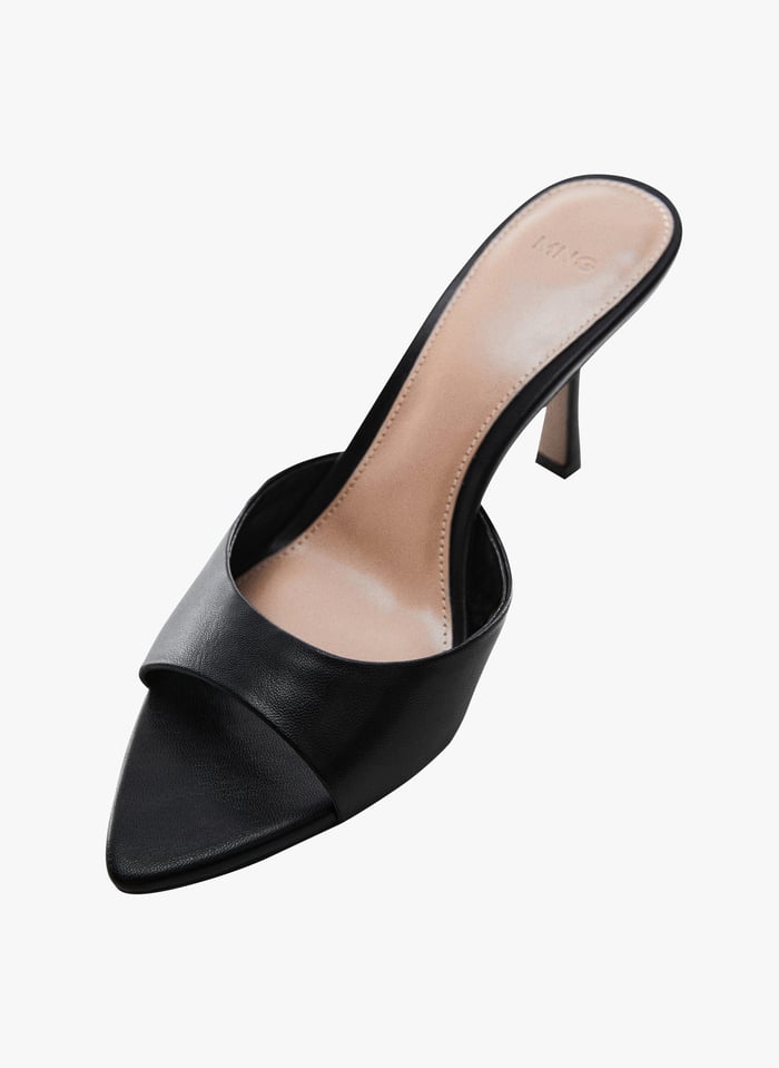 Mango 2025 black mules
