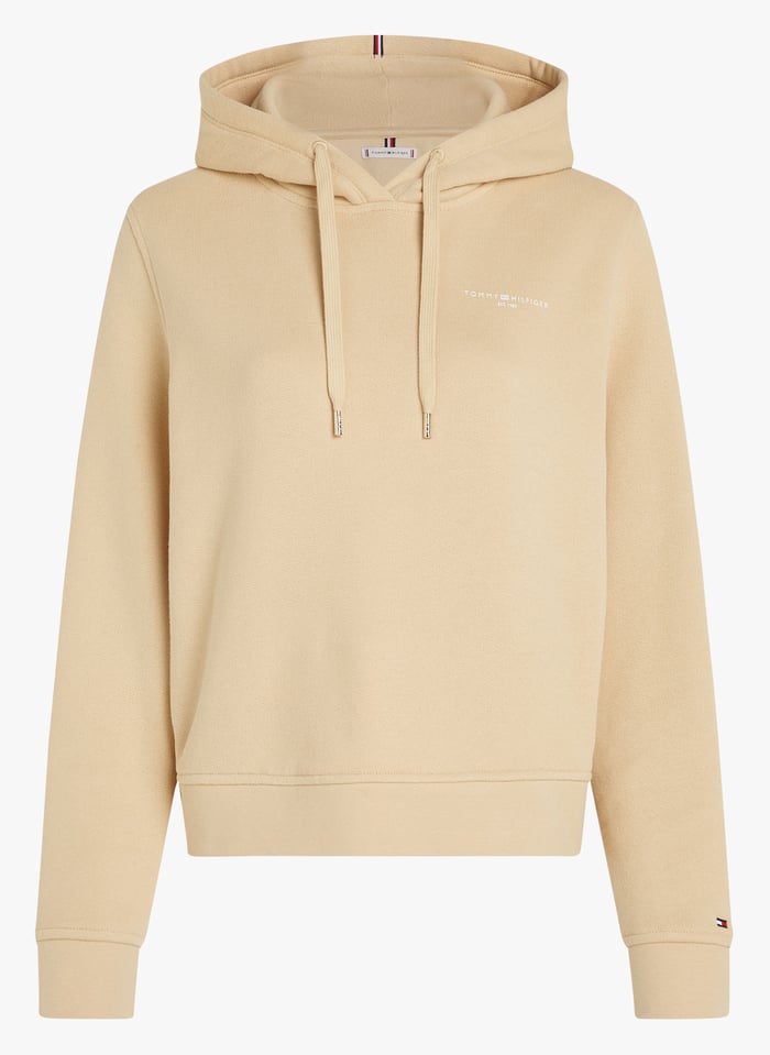 Organic Cotton Hoodie Harvest Wheat Tommy Hilfiger Women Place
