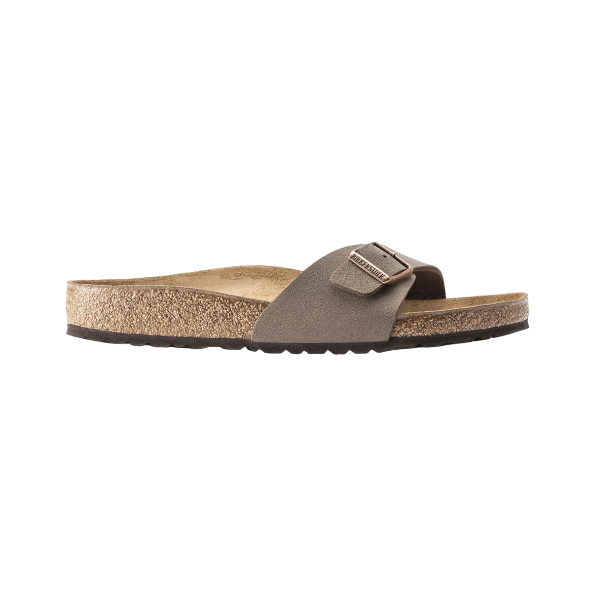Faux leather sandals BIRKENSTOCK Brown
