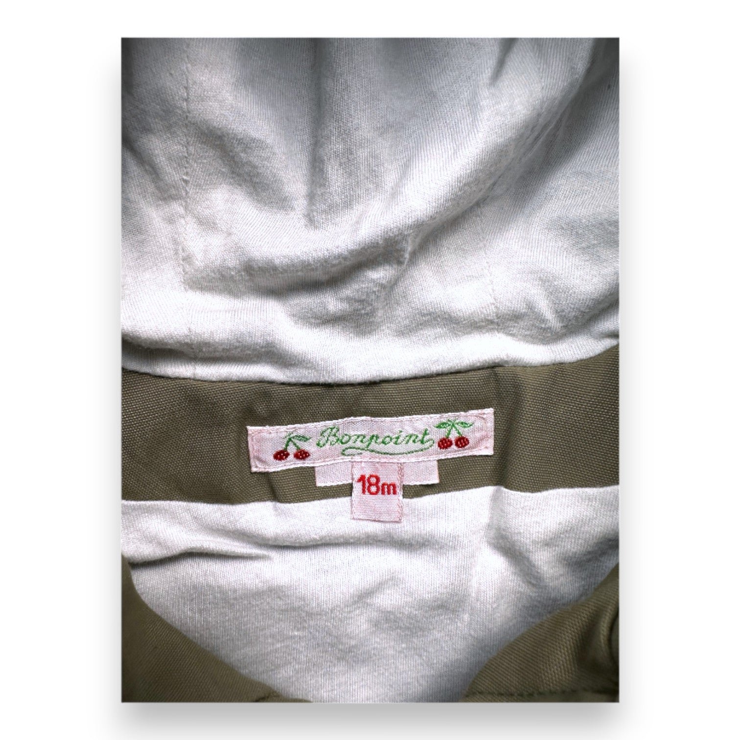 Green baby windbreaker - 18 months BONPOINT - Seconde Main Green