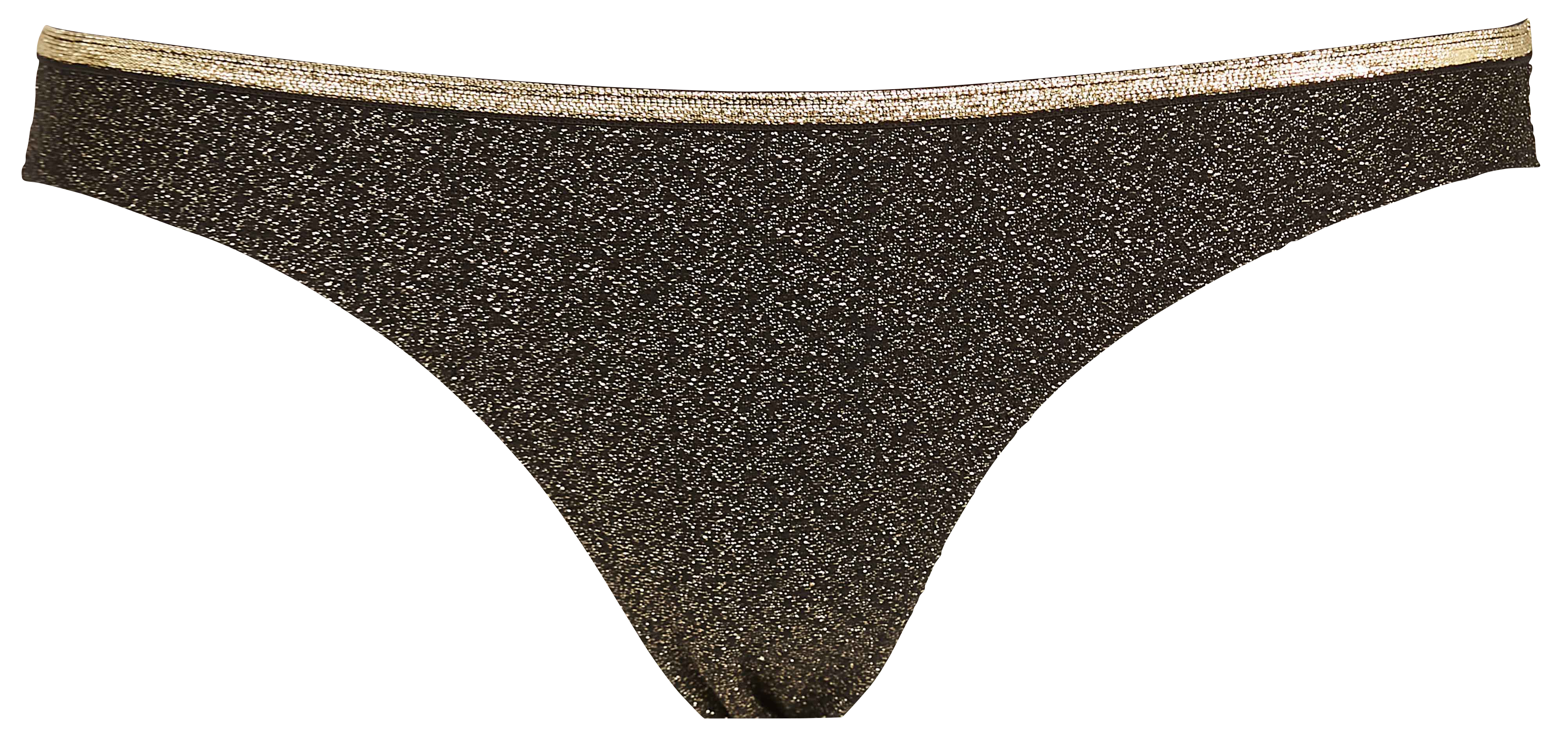 Culotte de bain pailletée LA NOUVELLE Noir