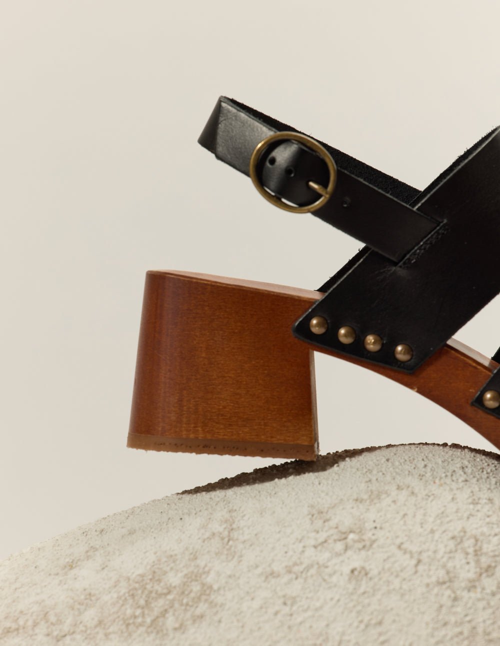 Heeled sandals ODAJE EX. M.MOUSTACHE Black