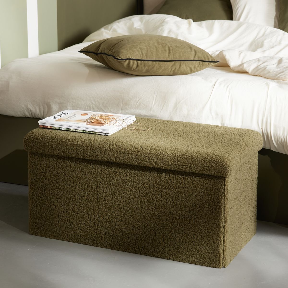 Storage bench FACTORY Green