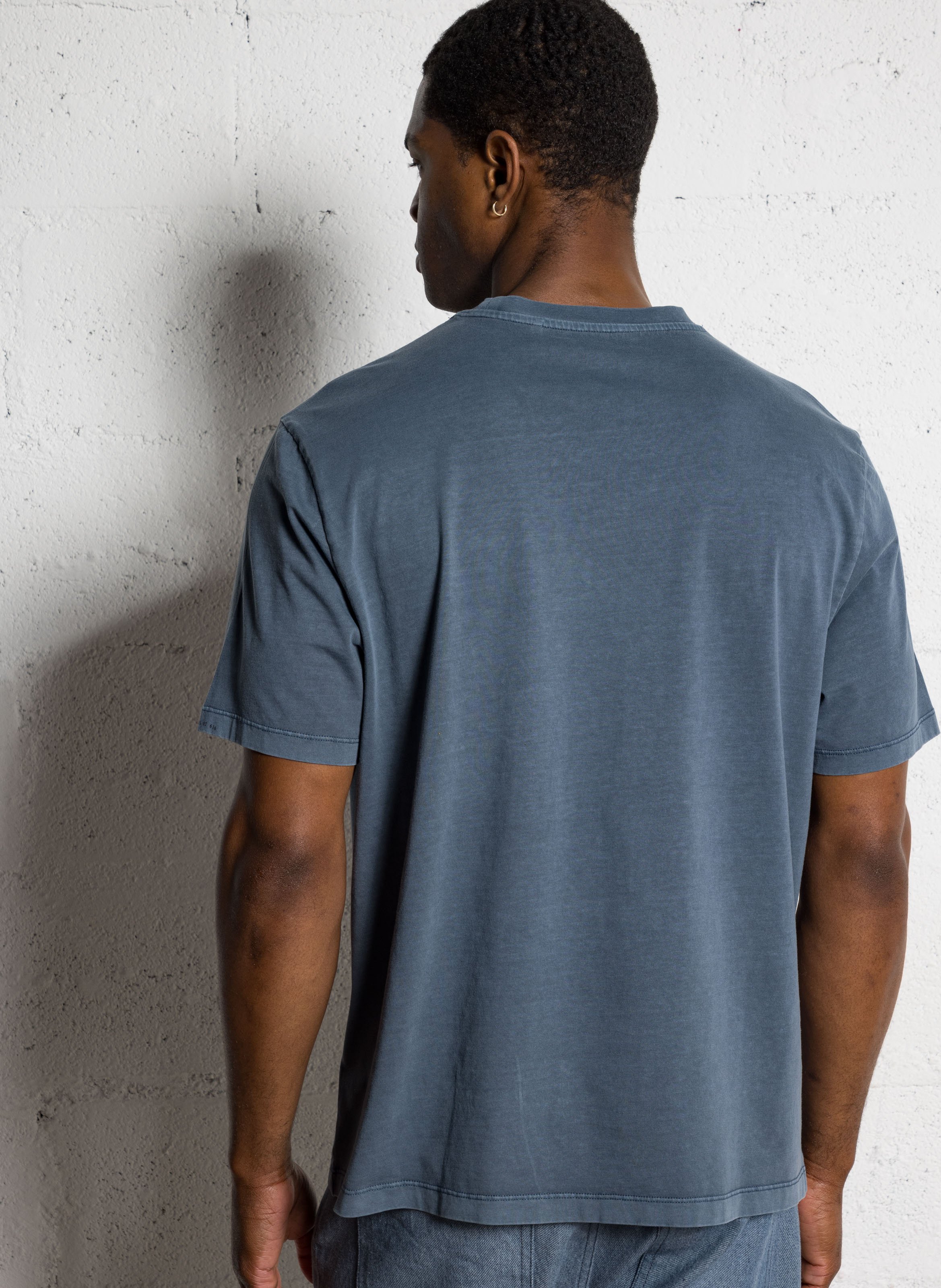 Round-neck short-sleeved T-shirt IKKS Blue