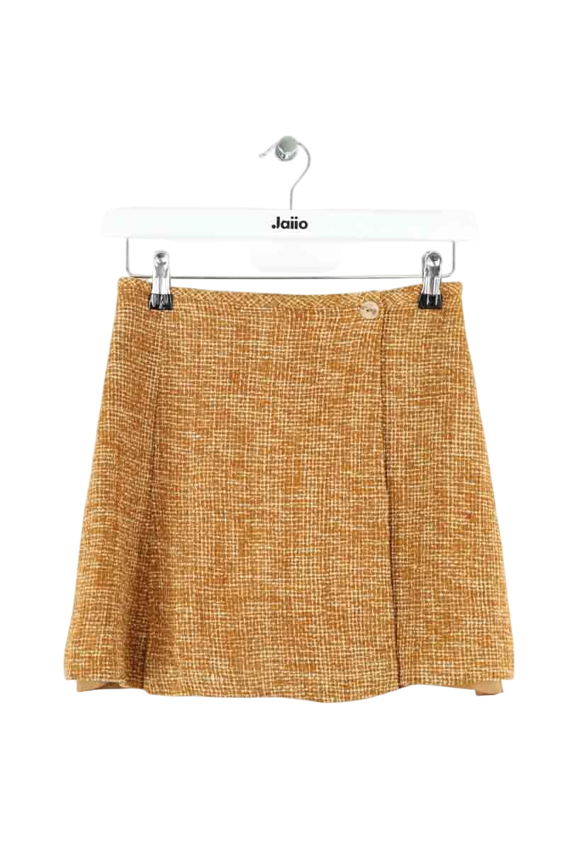 Silk mini-skirt TARA JARMON - Seconde Main Brown