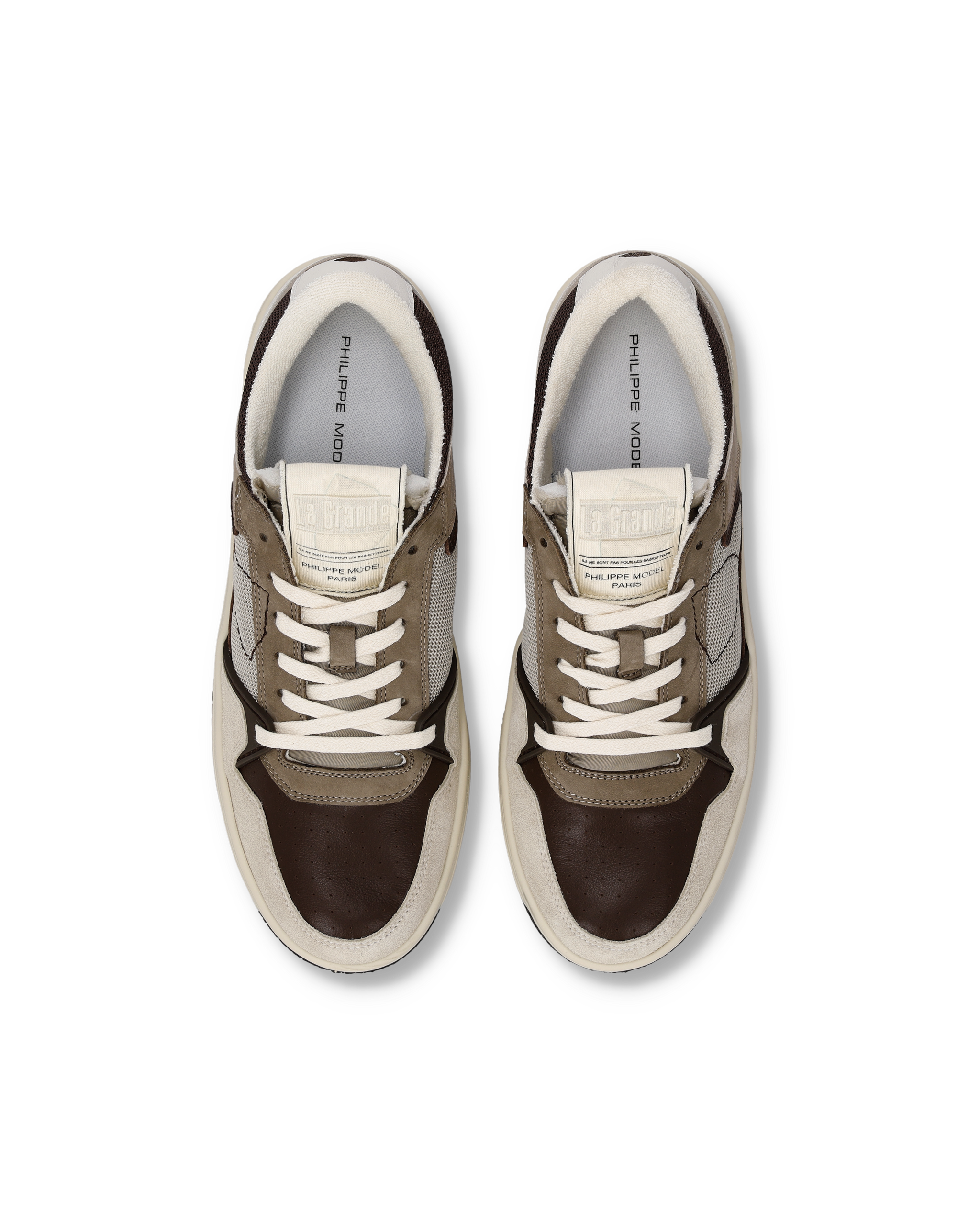 The big tennis sneakers PHILIPPE MODEL Brown