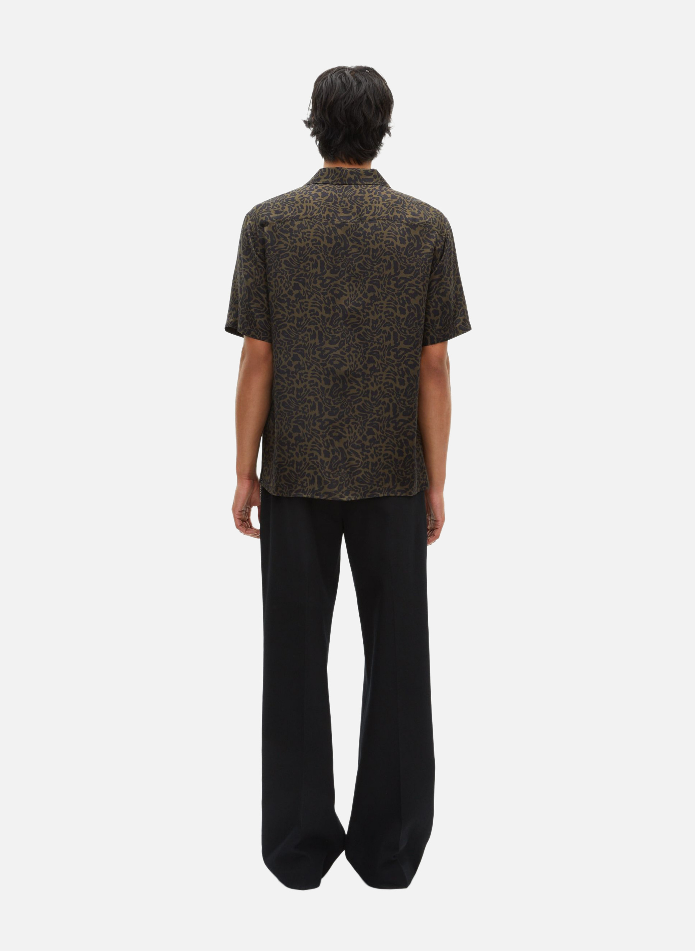 Short-sleeved printed shirt THE KOOPLES Black