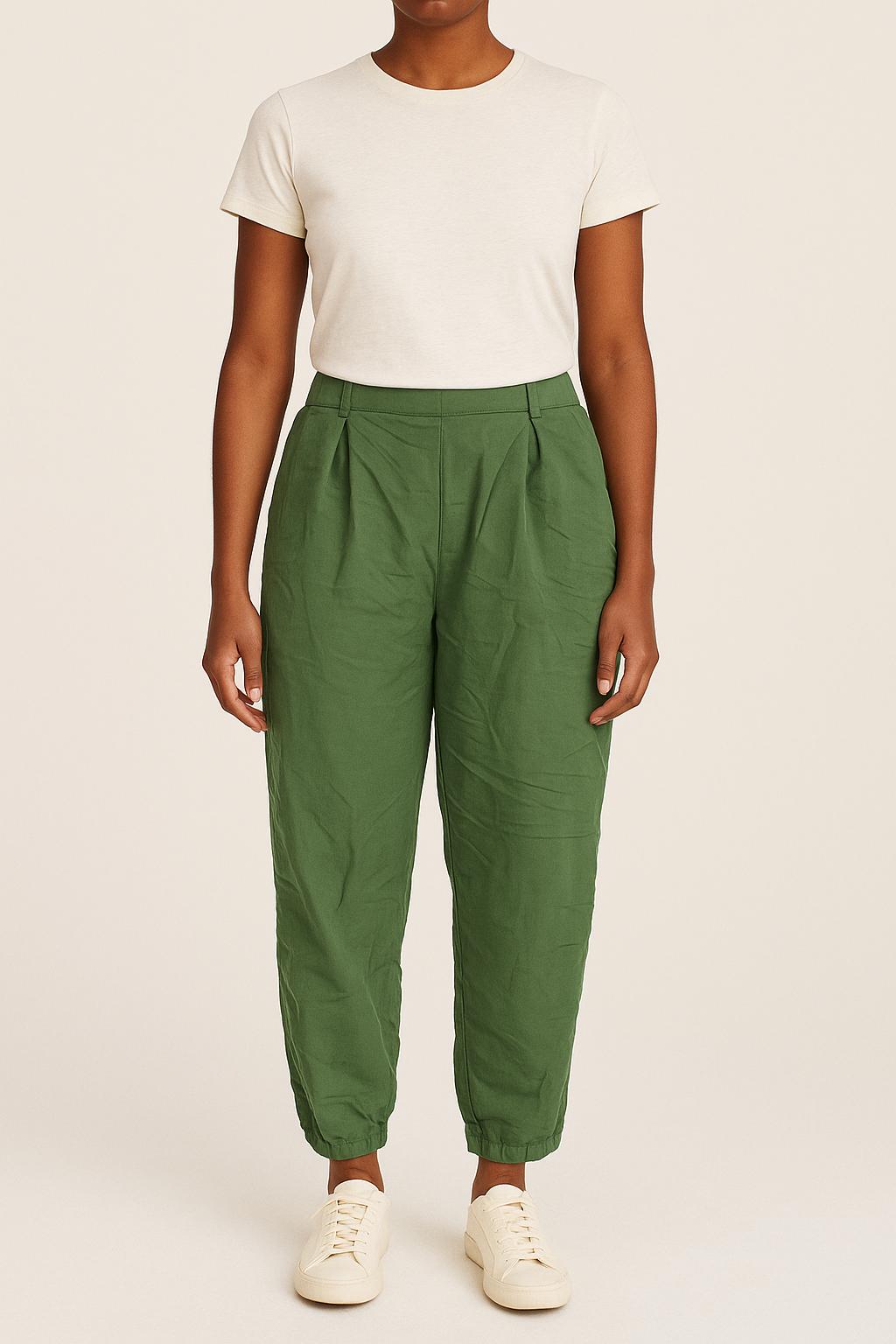 PANTS COMPTOIR DES COTONNIERS - Seconde main Green