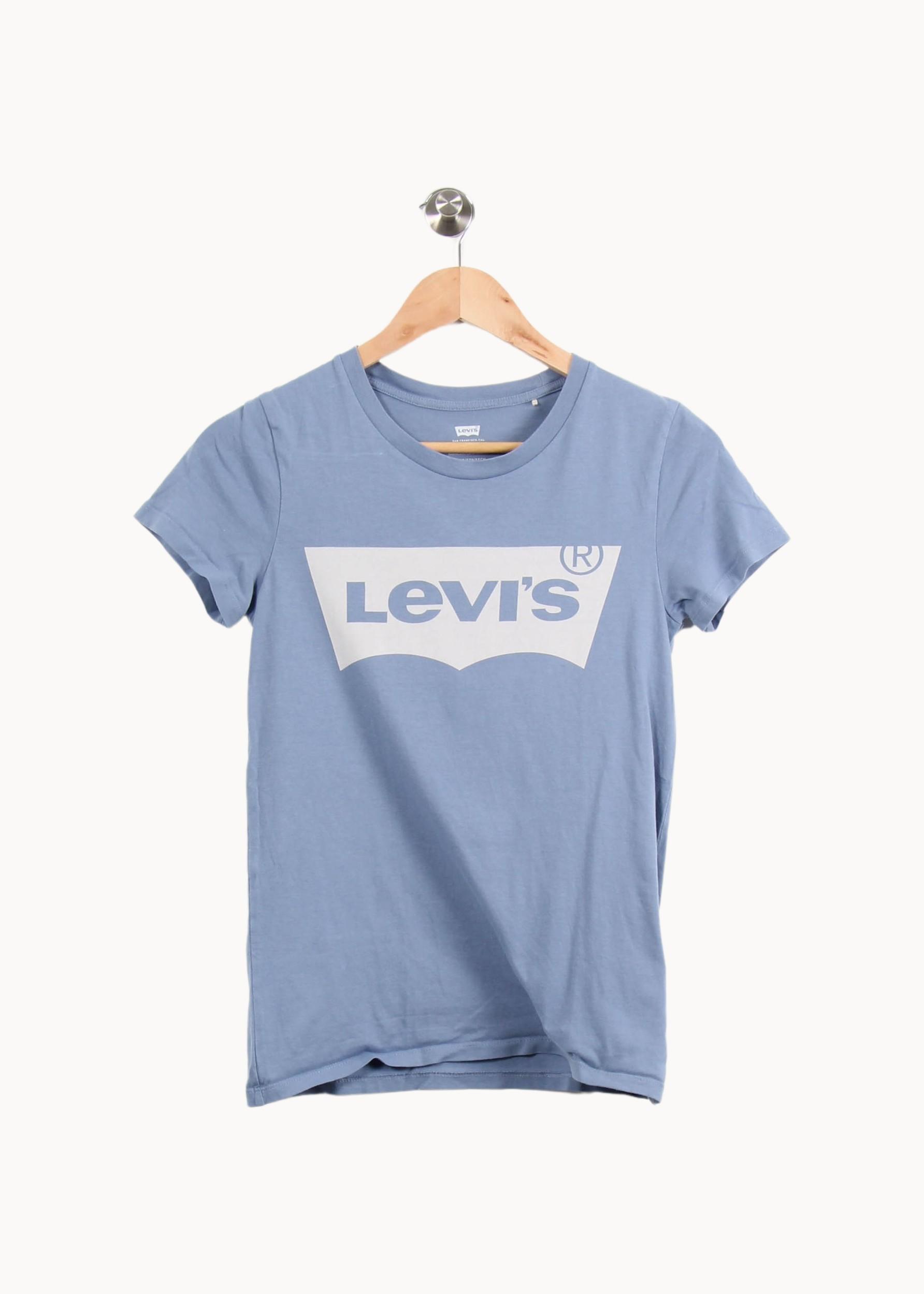 Tommy Badge T-shirt LEVI'S - Seconde main Blue