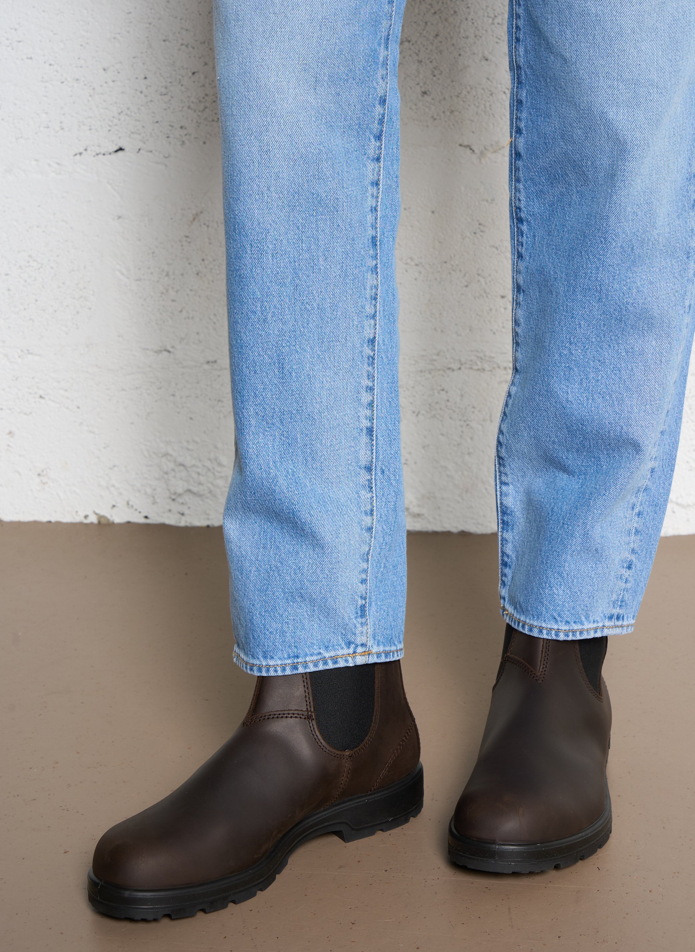 Bianca leather ankle boots BLUNDSTONE Brown