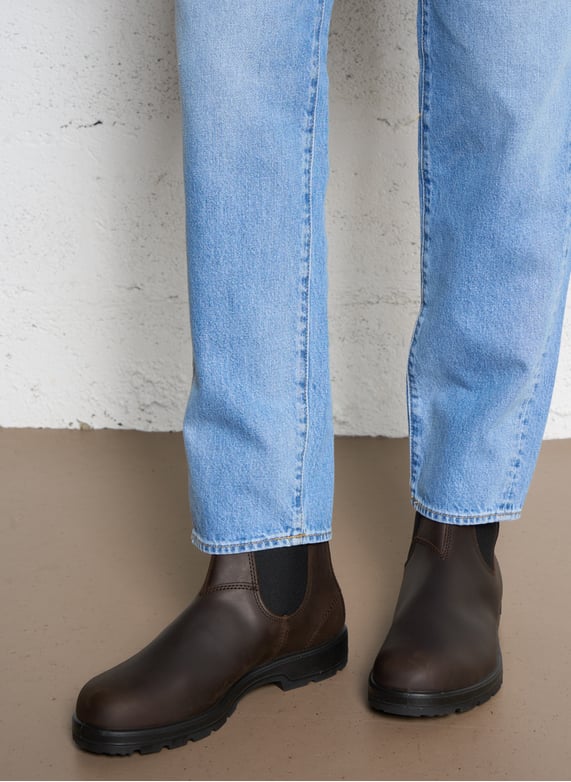 Bottines en cuir | Marron by BLUNDSTONE Bottines en cuir Marron
