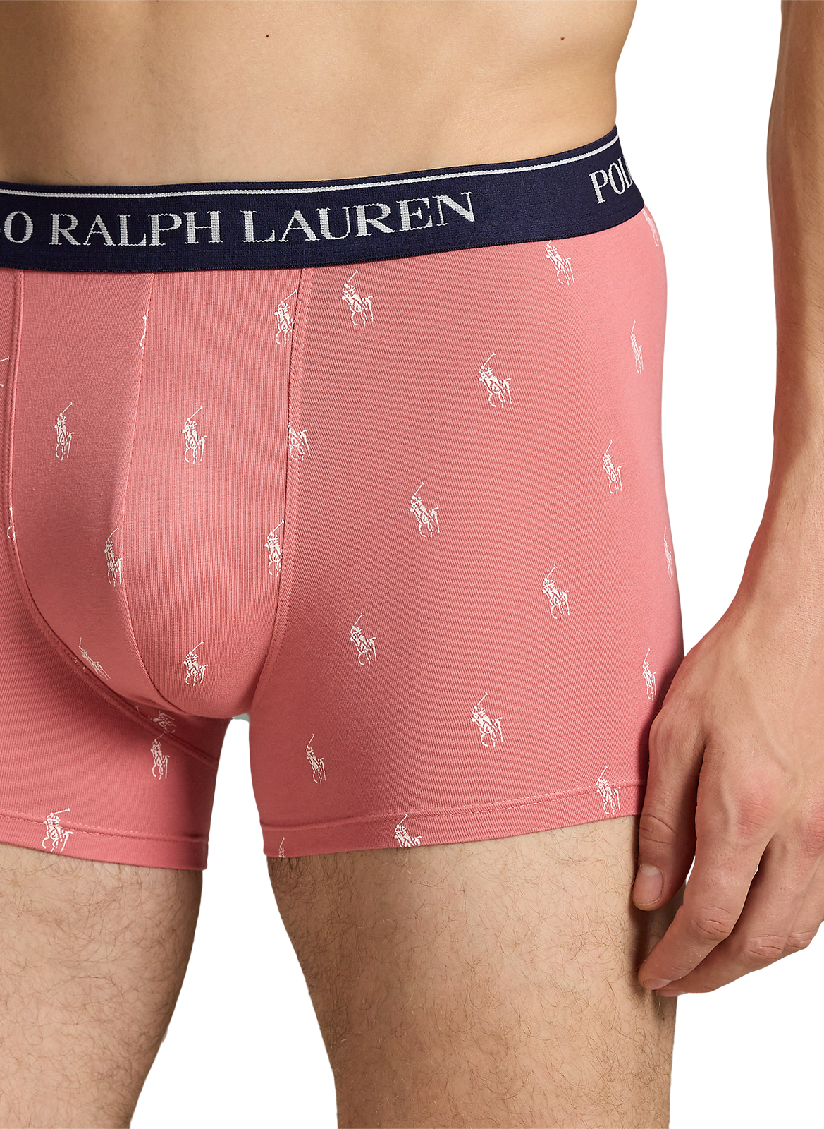 Lot de 3 boxers en coton mélangé POLO RALPH LAUREN Multicolore