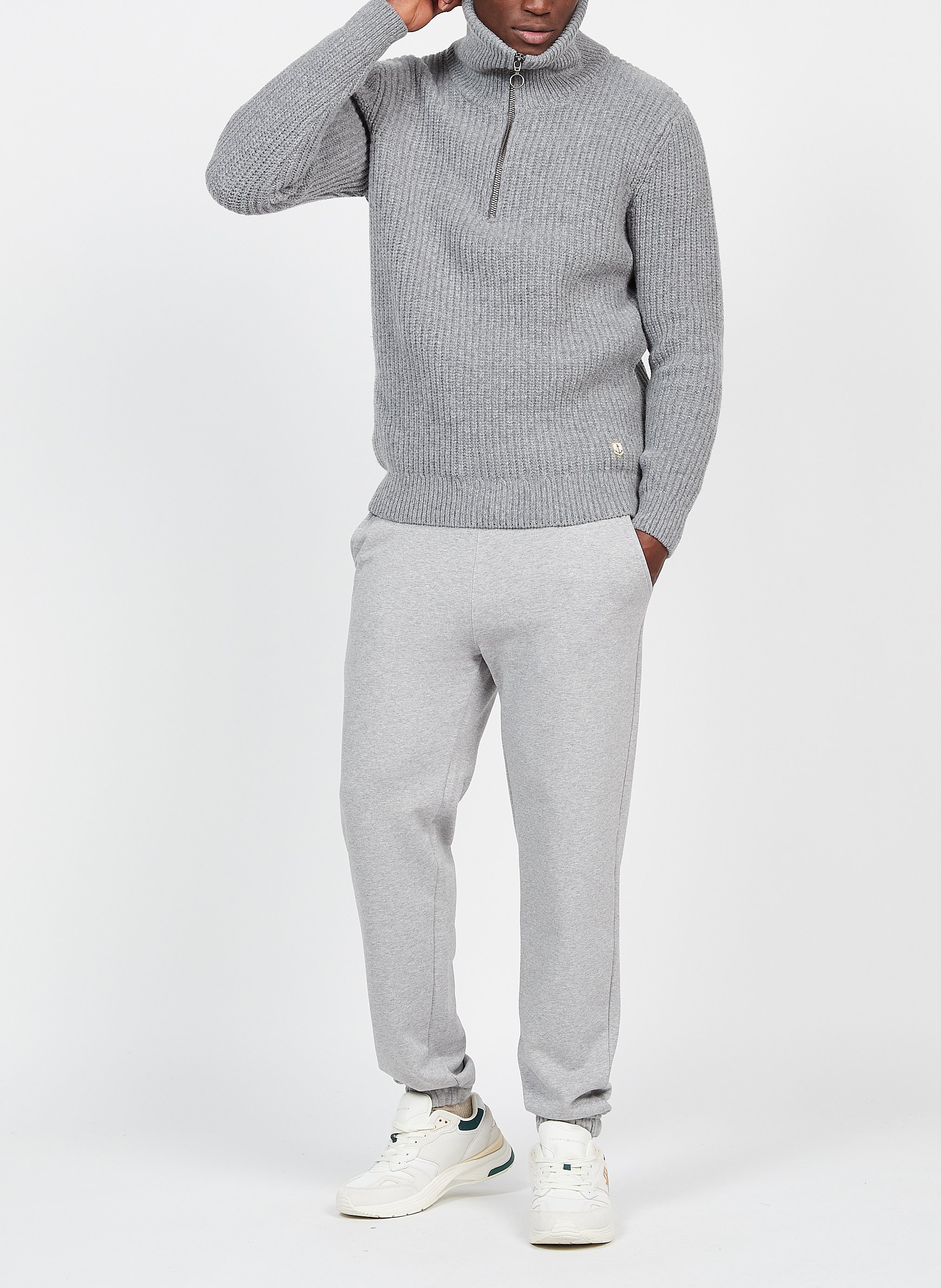 Troyer aus Wollmix ARMOR LUX Grau