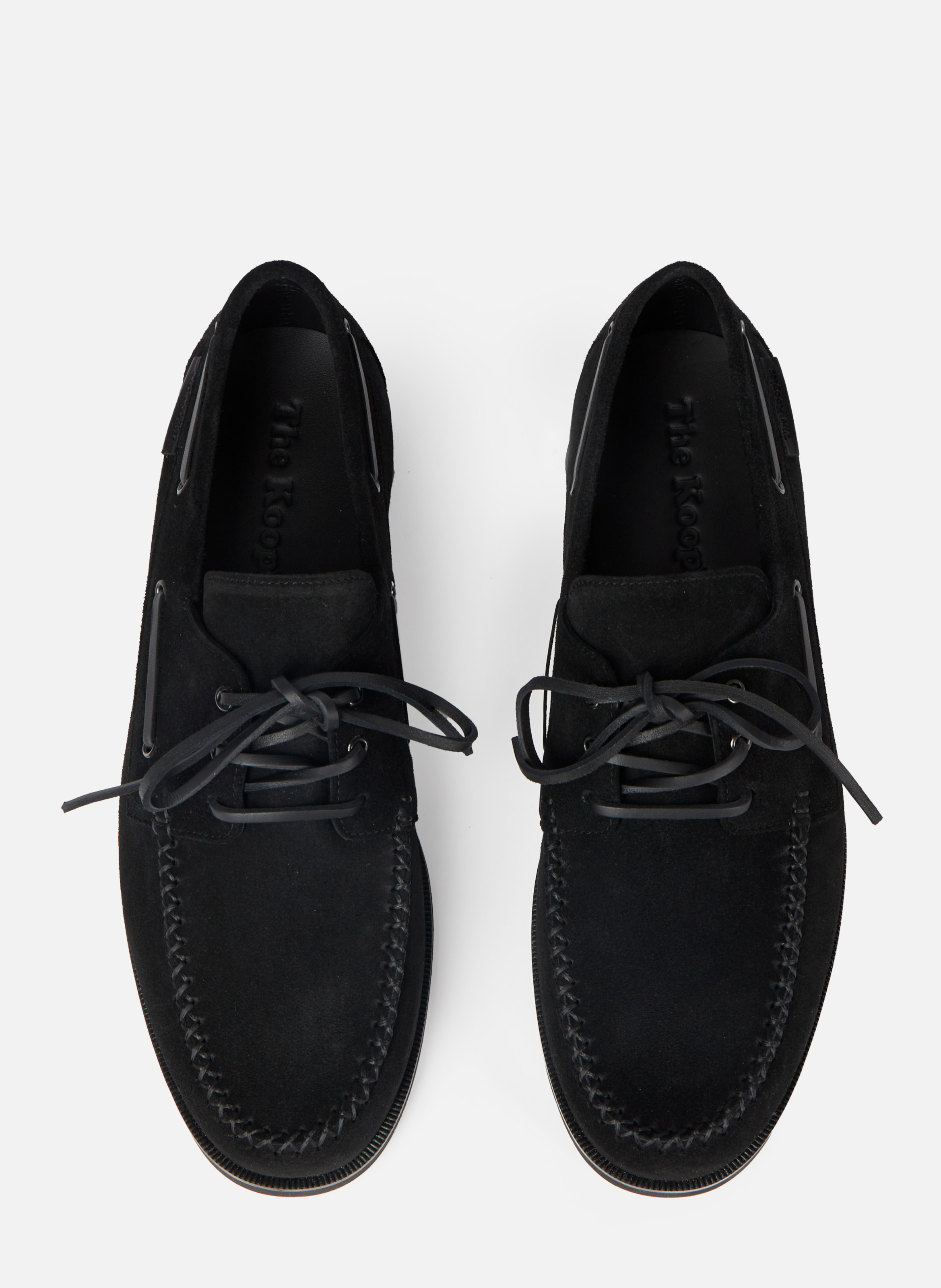 Agathe suede moccasins THE KOOPLES Black