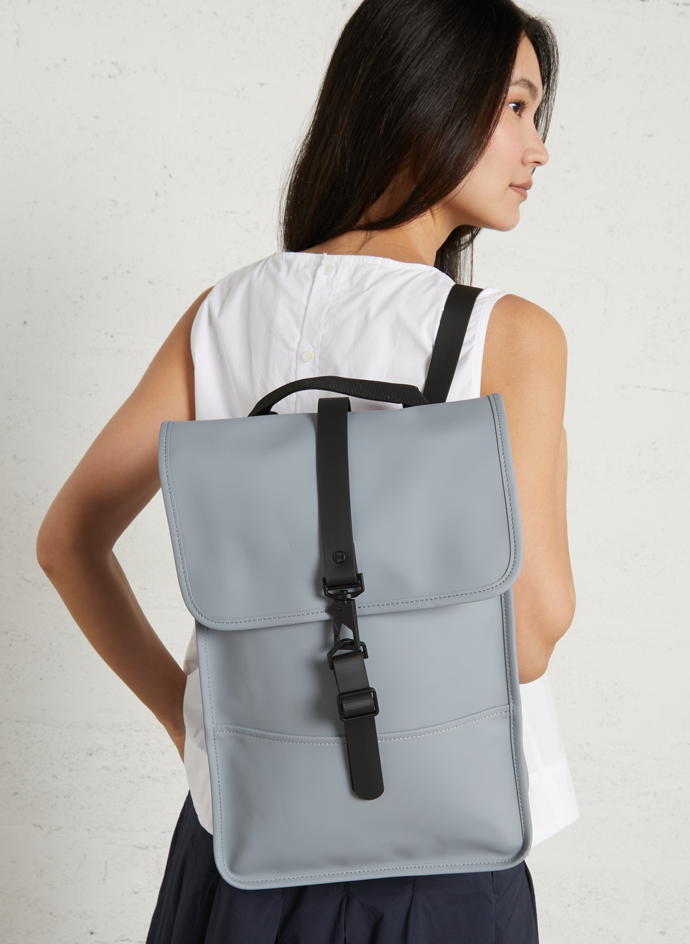 Waterproof backpack RAINS Blue