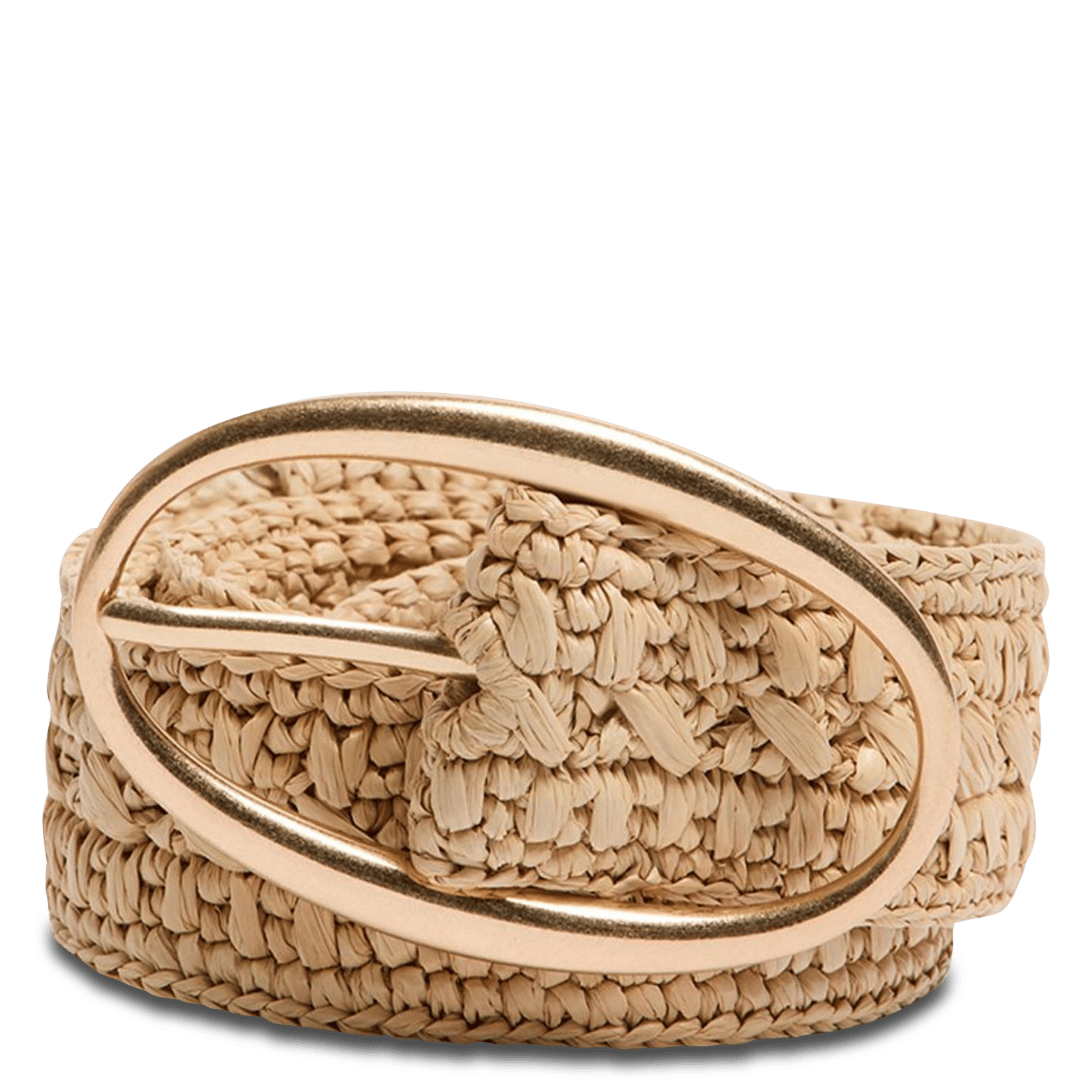 Ceintuur van raffia VANESSA BRUNO Beige