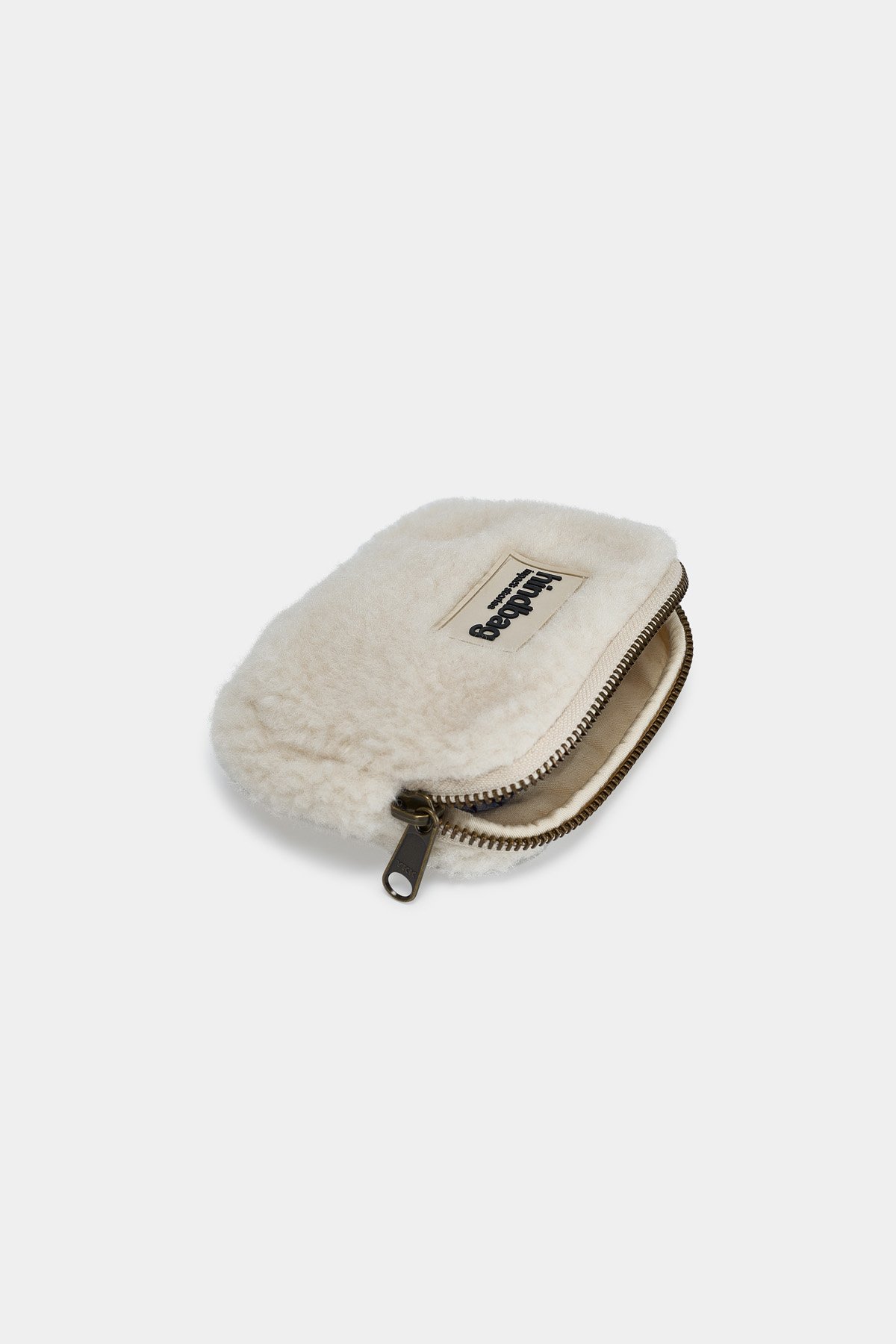 Cotton coin purse White