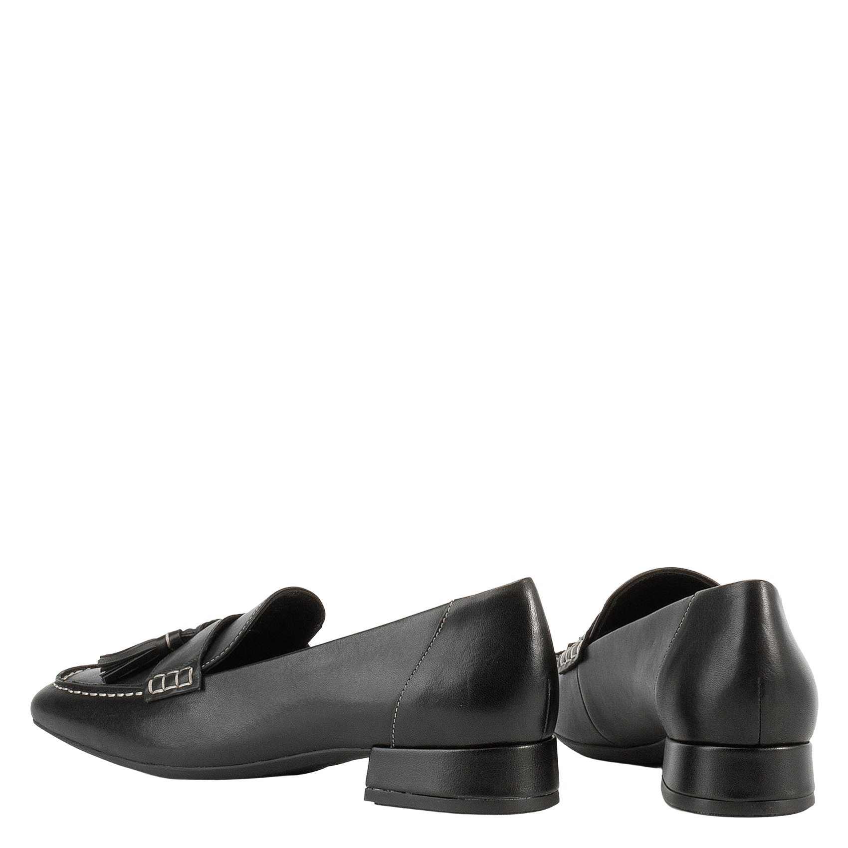 Mocassins en cuir VAGABOND Noir