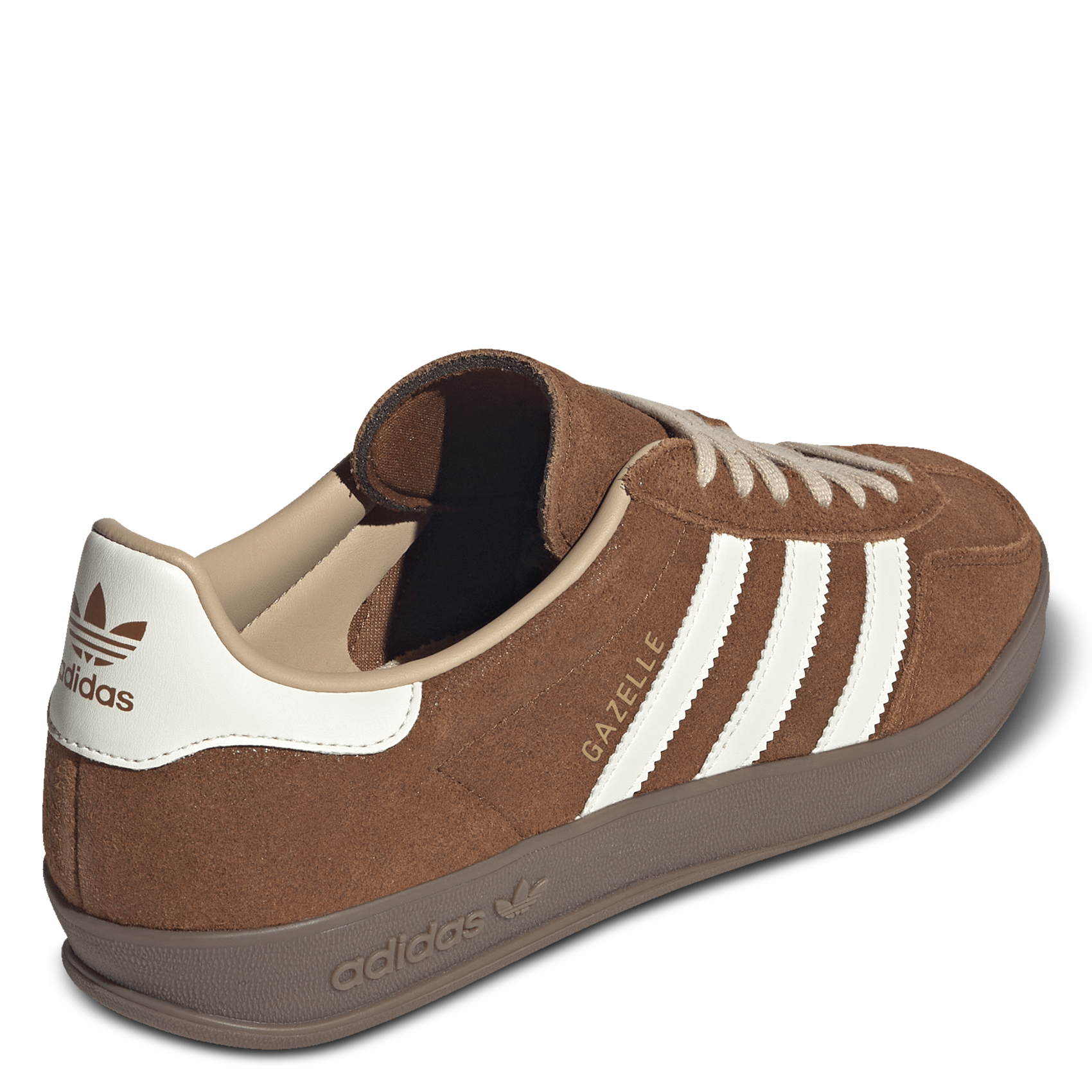 Niedrige Schnürsneaker ADIDAS Braun