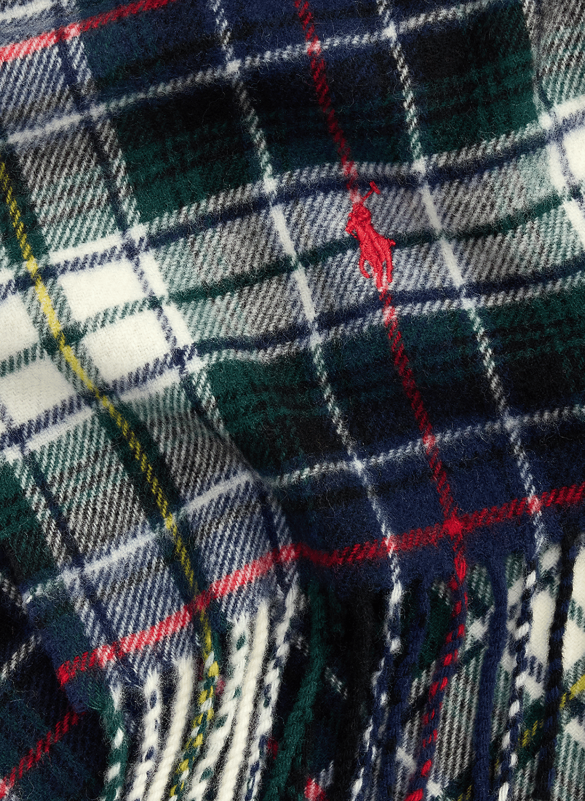 Geruite foulard POLO RALPH LAUREN Wit