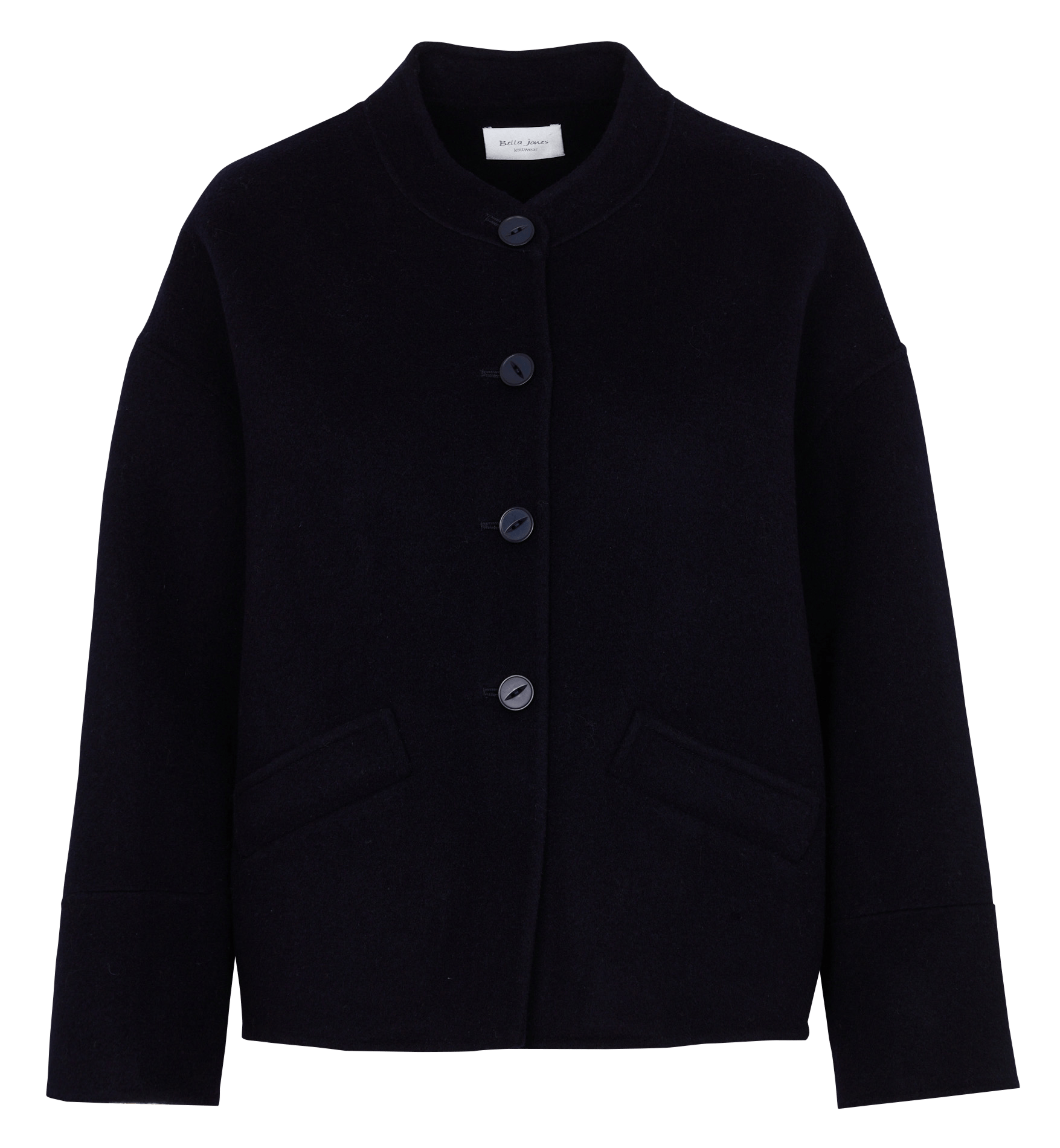 Round-neck wool-blend sweater BELLA JONES