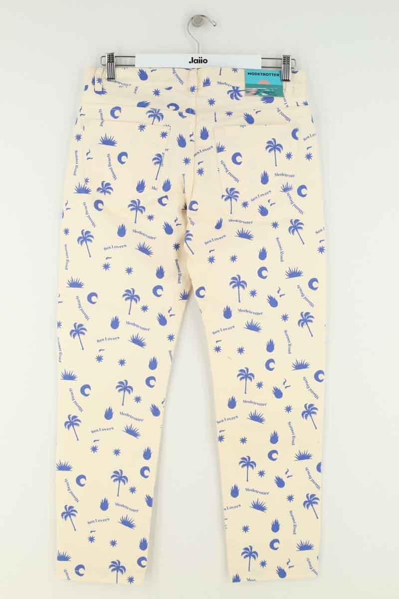 Straight jeans MODETROTTER - Seconde Main Beige
