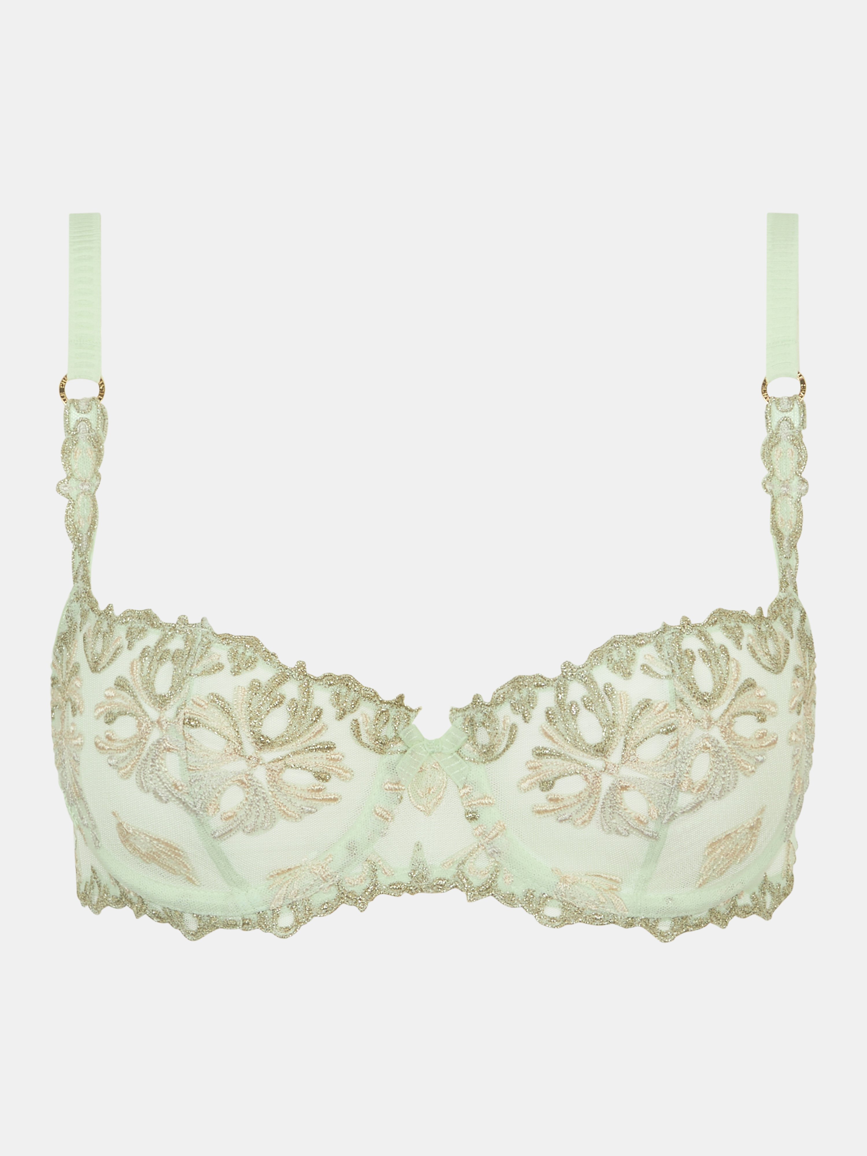 Demi-cup bra CHANTELLE Green