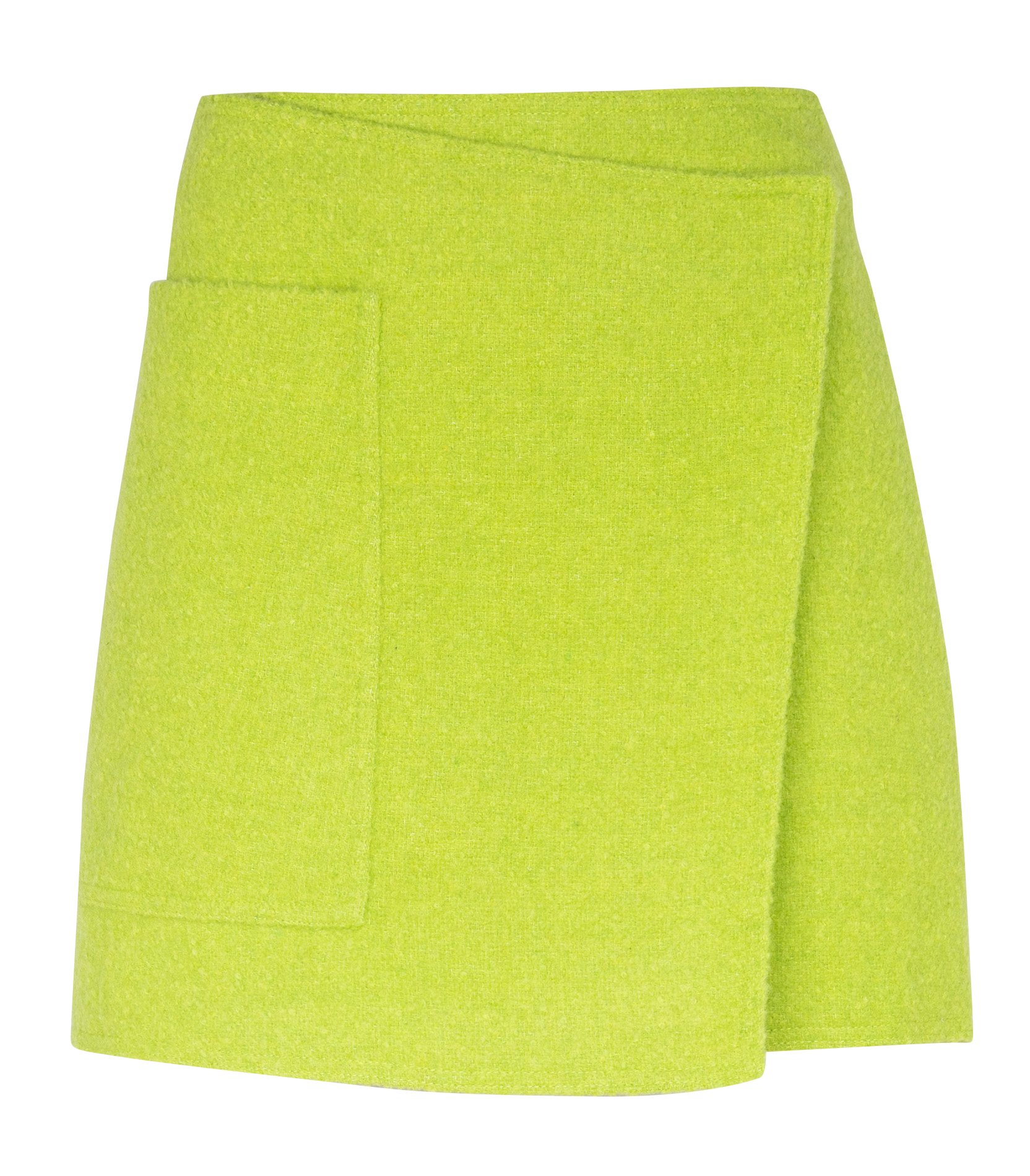 Korte, rechte rok SAMSOE SAMSOE Groen