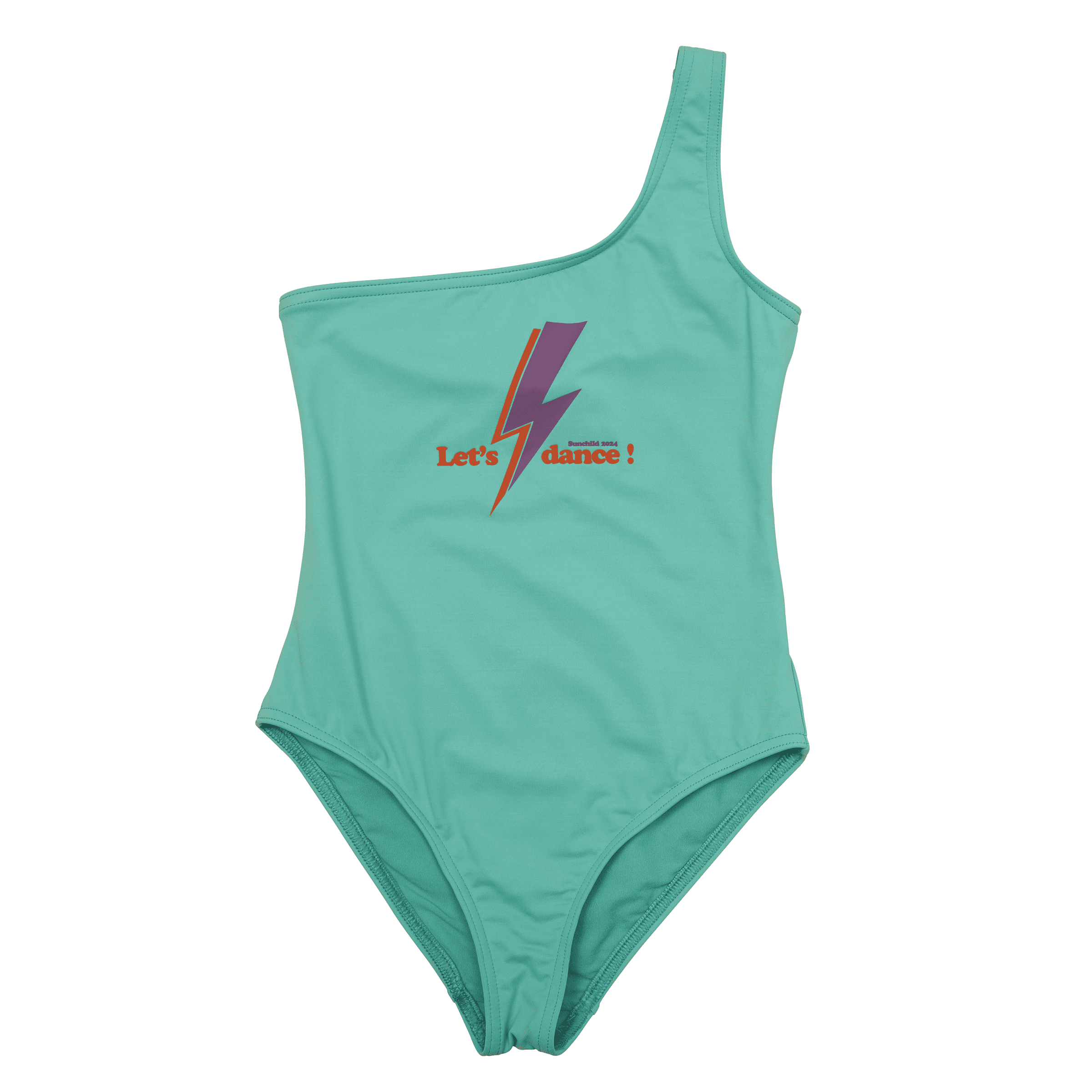 Maillot de bain 1 pièce sérigraphié SUNCHILD Bleu