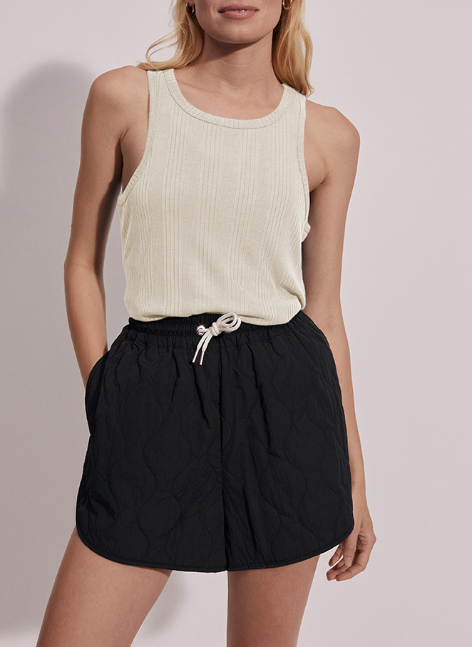 Débardeur droit à col rond VARLEY