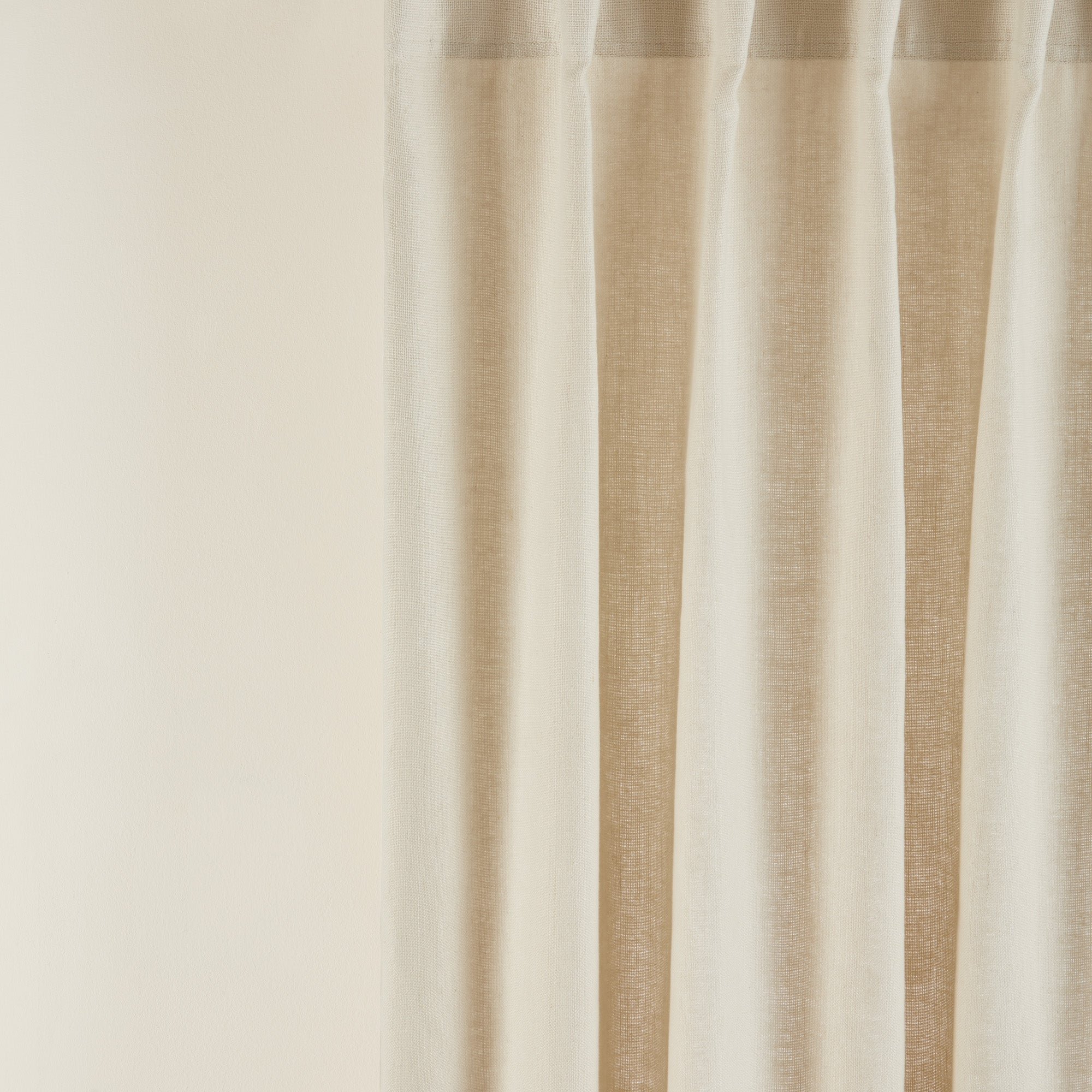 Rideau à galon fronceur MADURA Beige