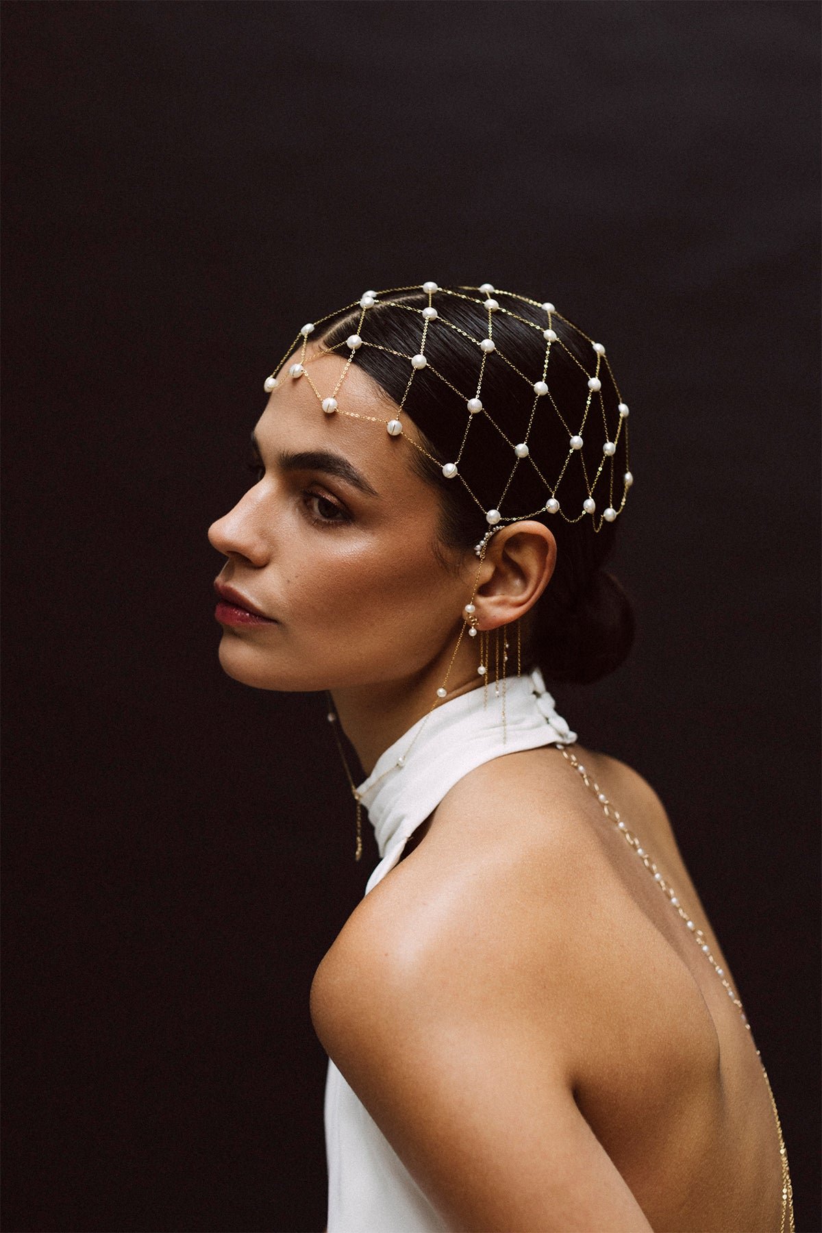 Bijou de tête YAY White