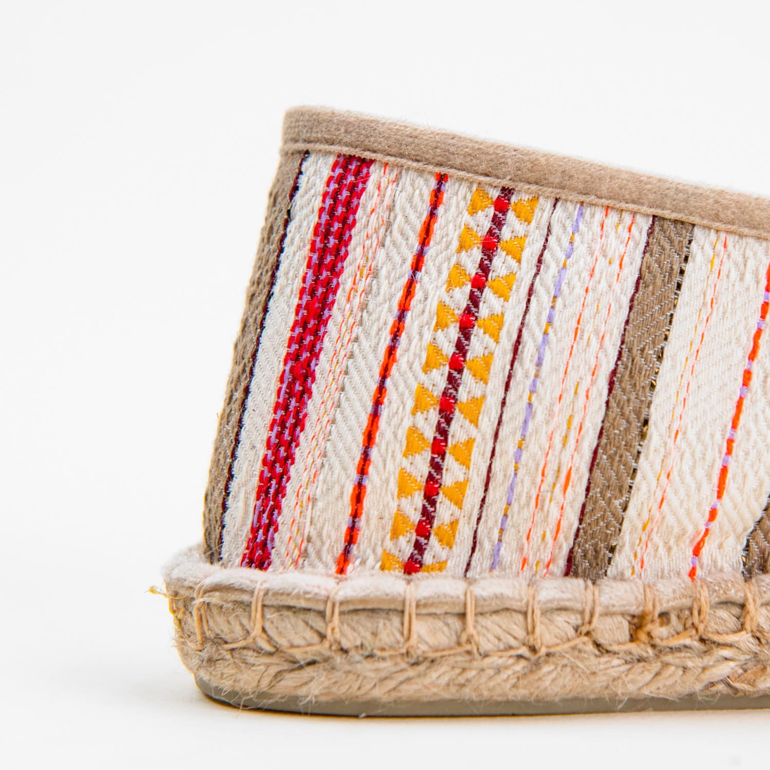 Striped espadrilles ART OF SOULE Orange